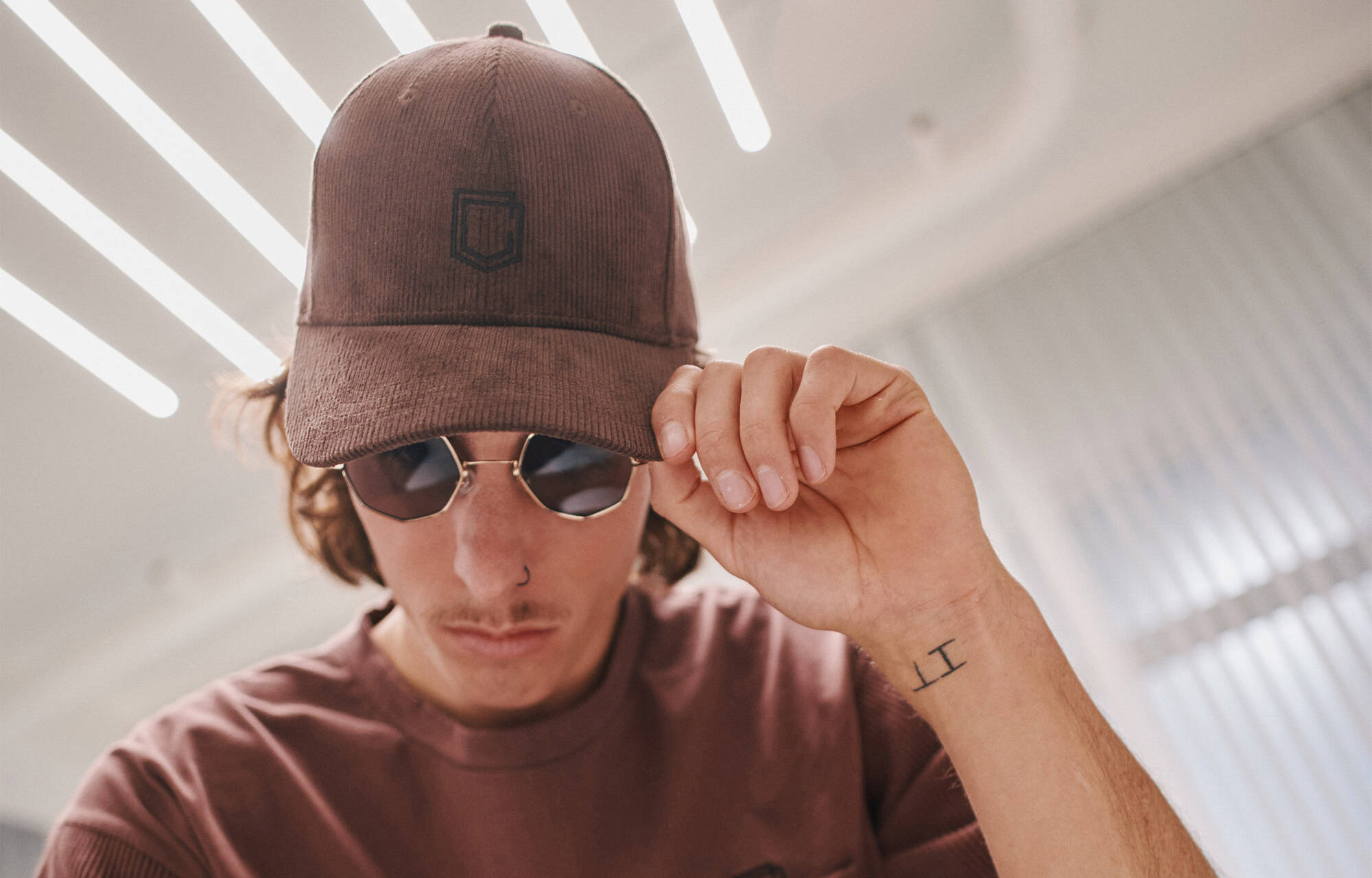 COMMENCAL BASEBALL CAP GRANIT CORDUROY image large number 2
