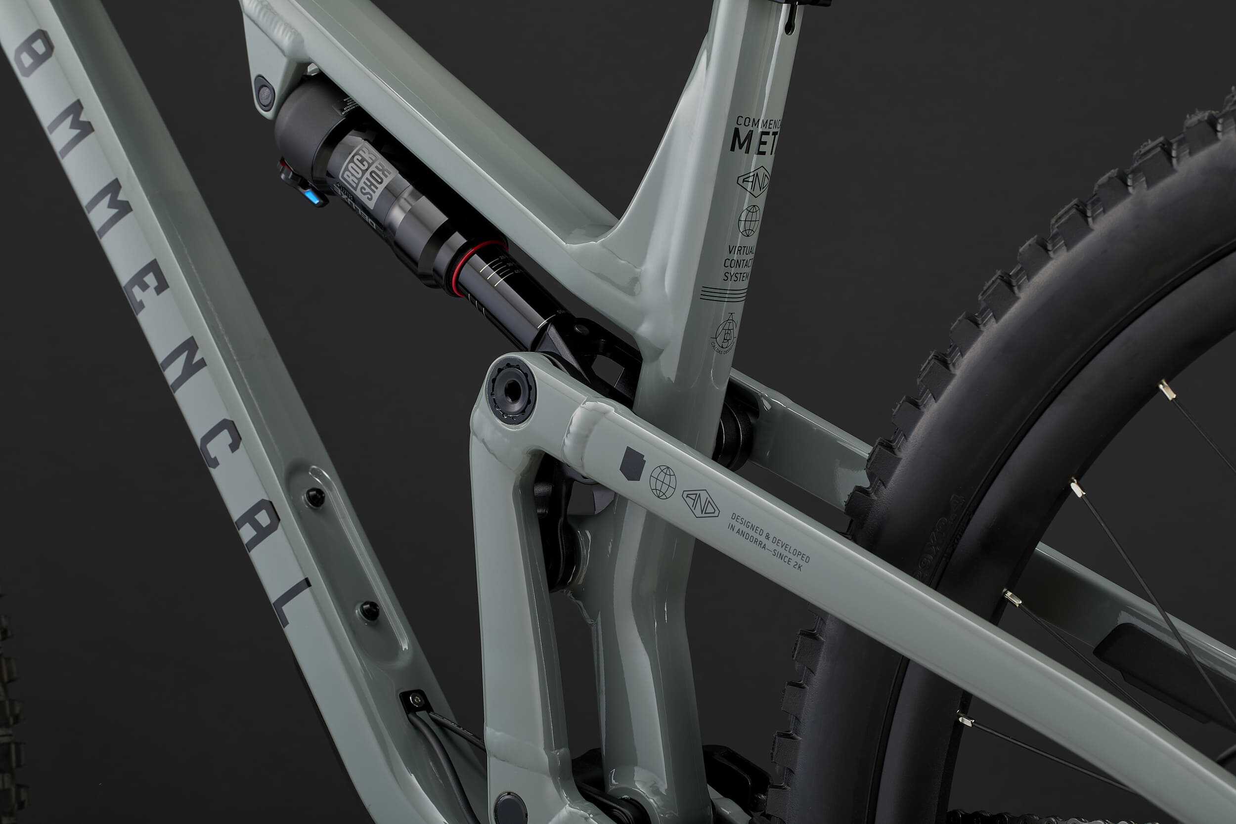 COMMENCAL META V5 RIDE PYRITE GREY image large number 7