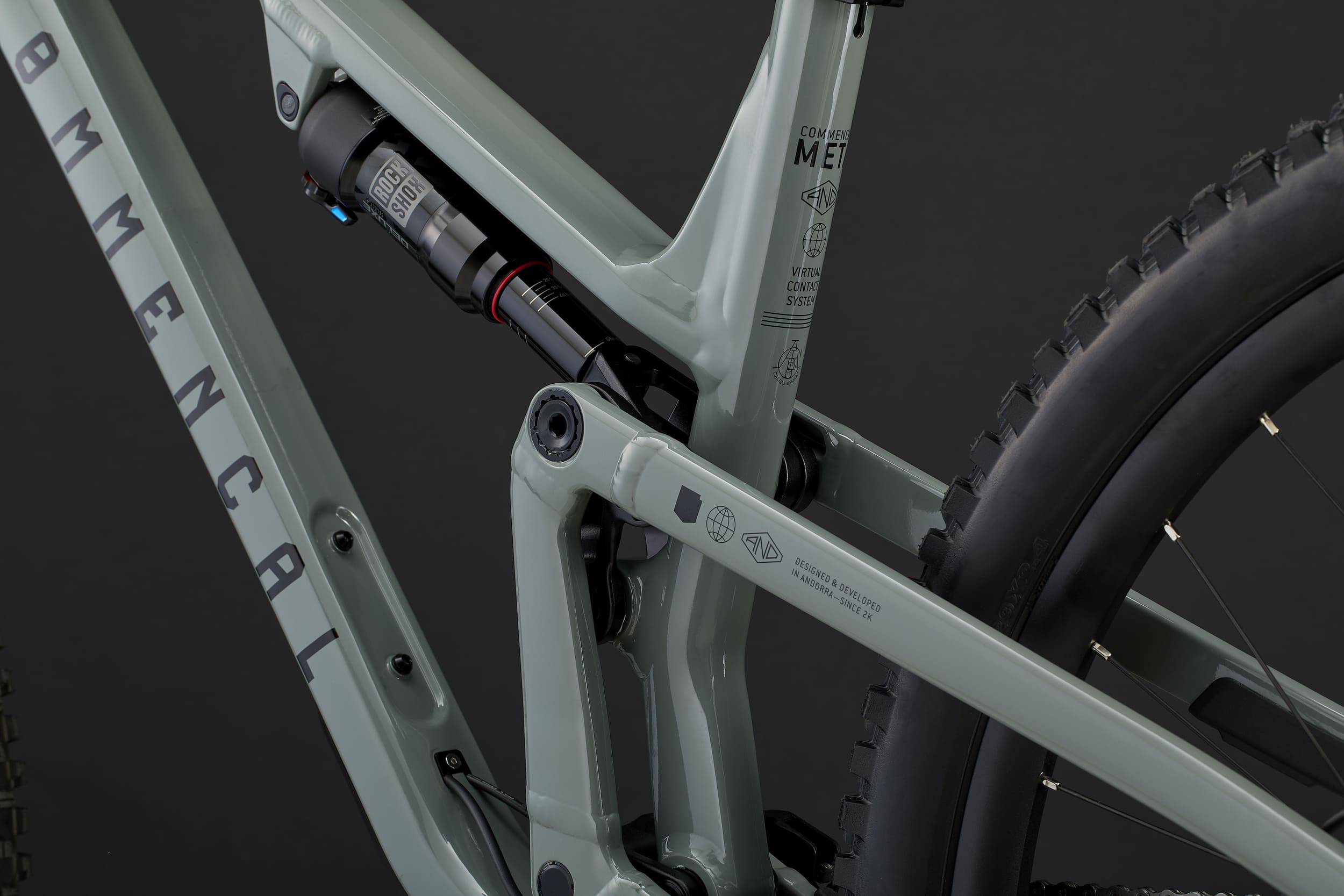 COMMENCAL META V5 RIDE PYRITE GREY image large number 7
