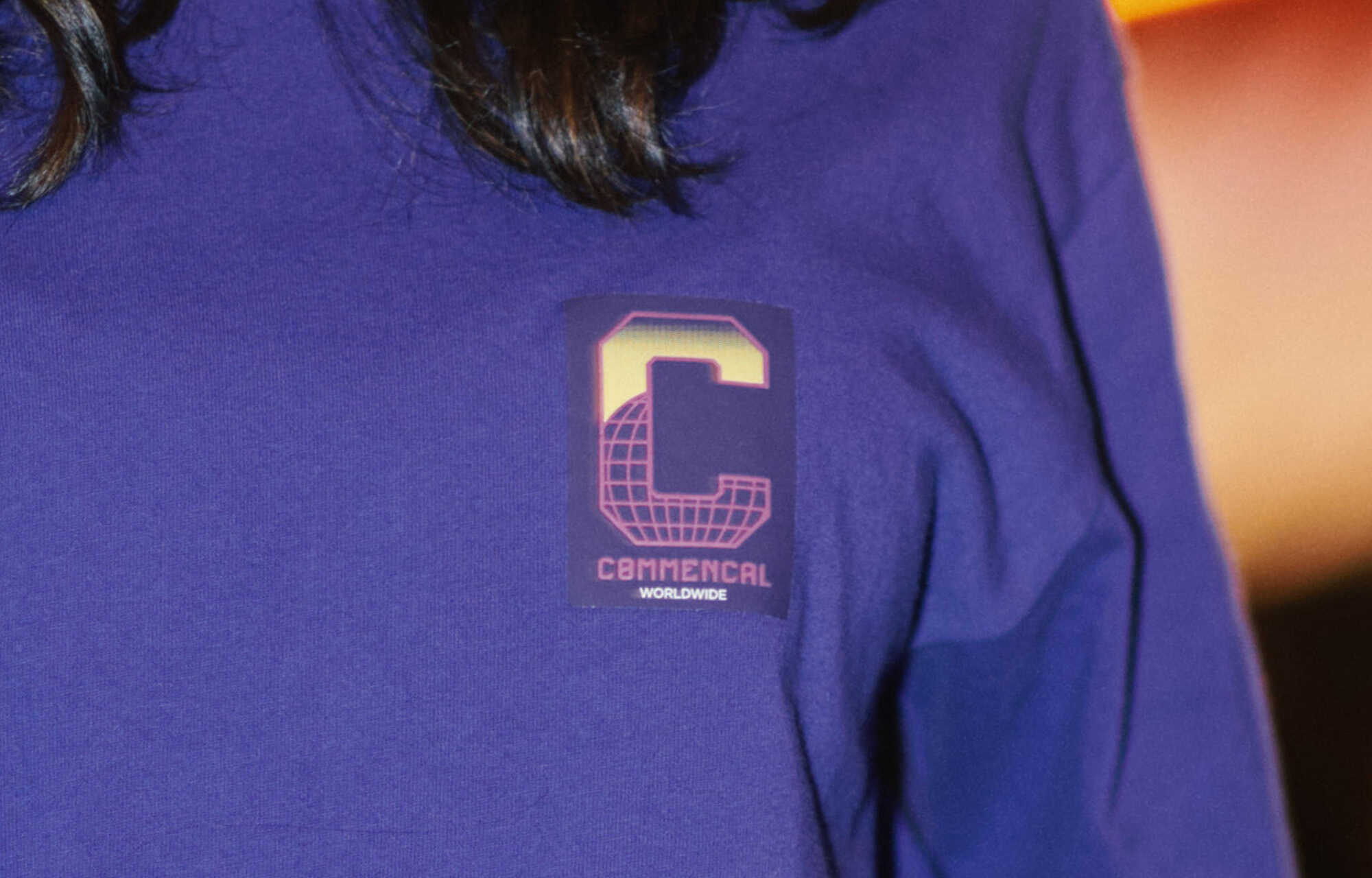 T-SHIRT COMMENCAL LOOSE FIT SPECTRUM PURPLE image large number 3