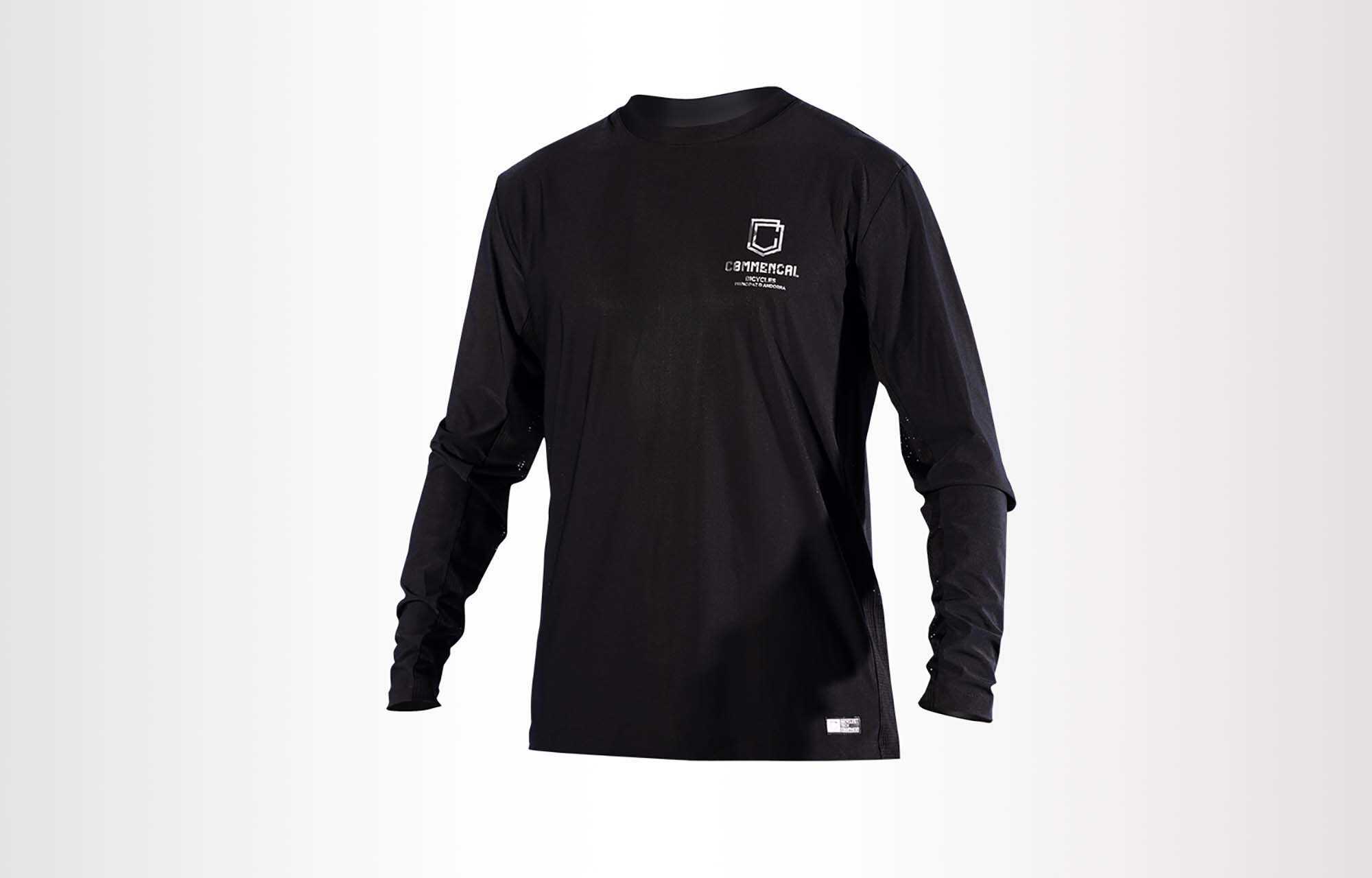 MAGLIA COMMENCAL LIGHTECH MANICHE LUNGHE BLACK BASIC image cover number 0