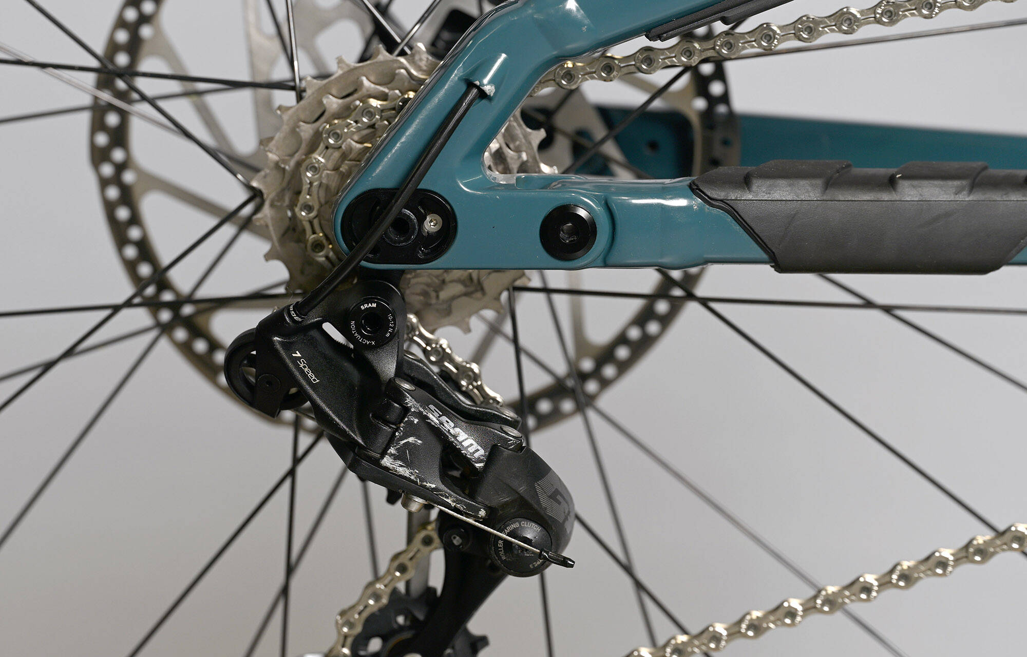 COMMENCAL SUPREME DH V5 ESSENTIAL AQUA BLUE - M (23150102) image large number 8