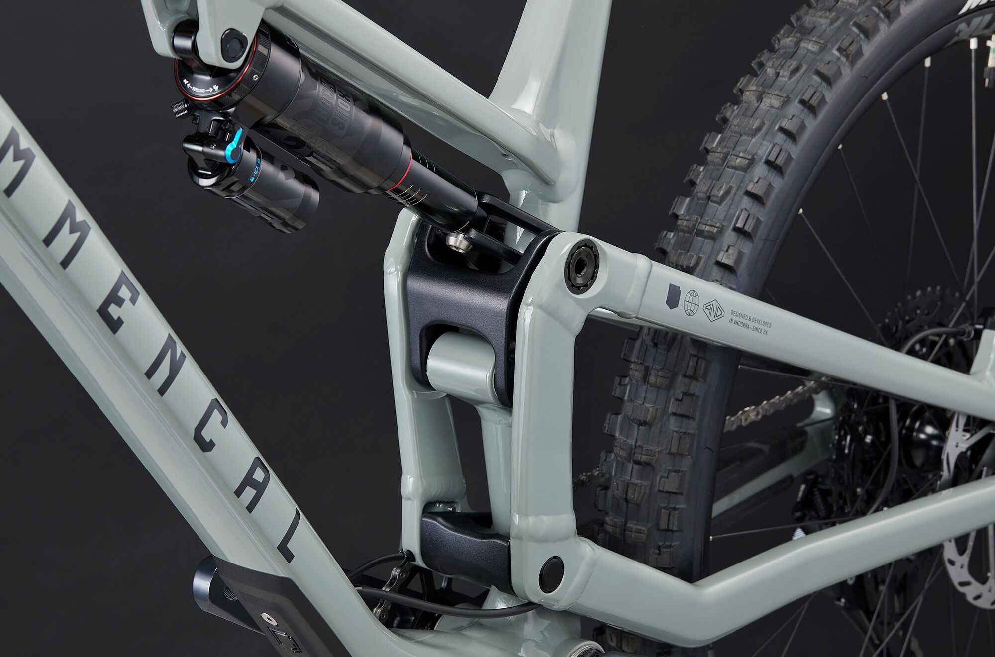 COMMENCAL META SX V5 RIDE PYRITE GREY Enduro Bike