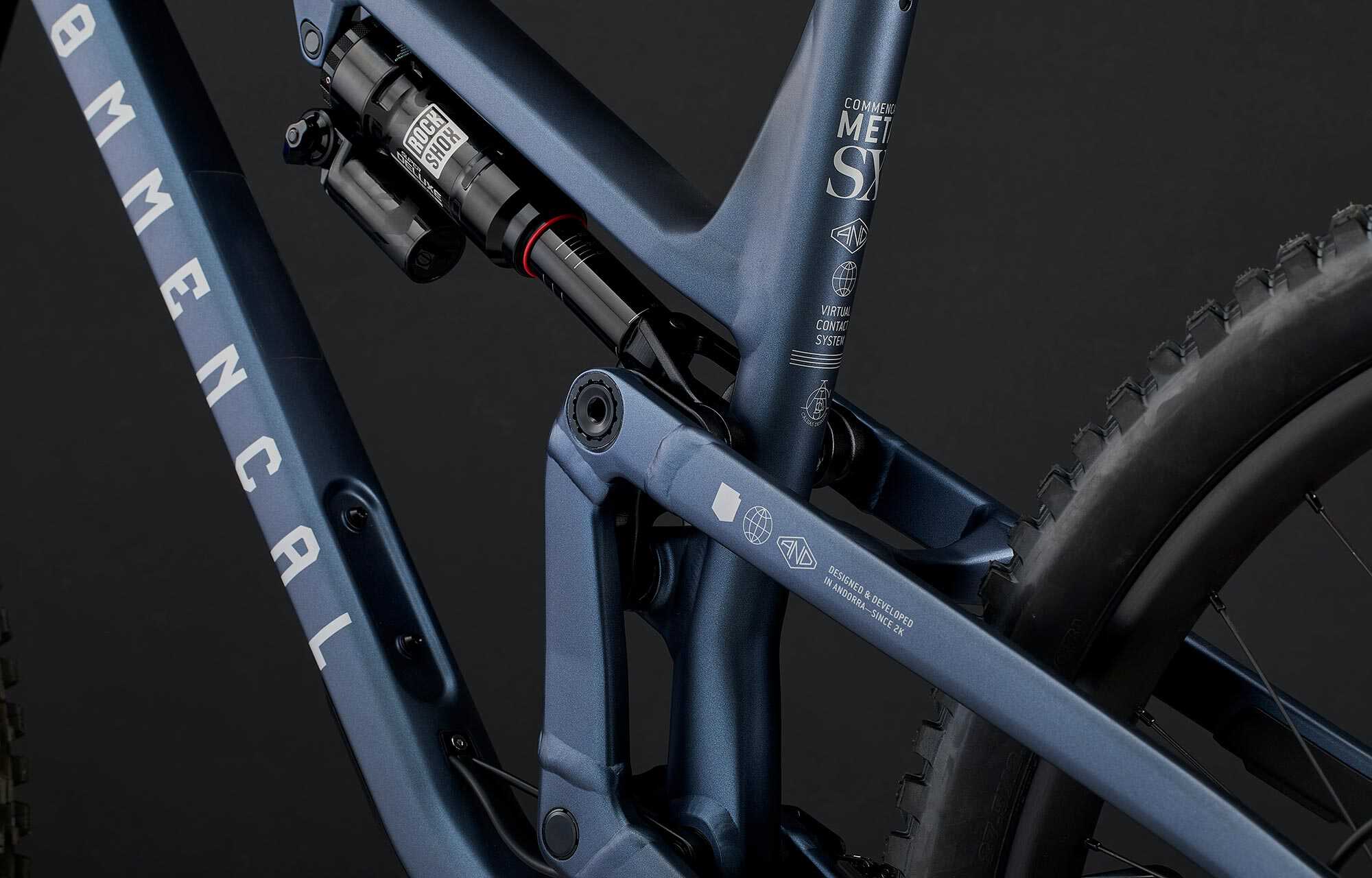 COMMENCAL META SX V5 RACE SPARKLY BLUE image large number 6