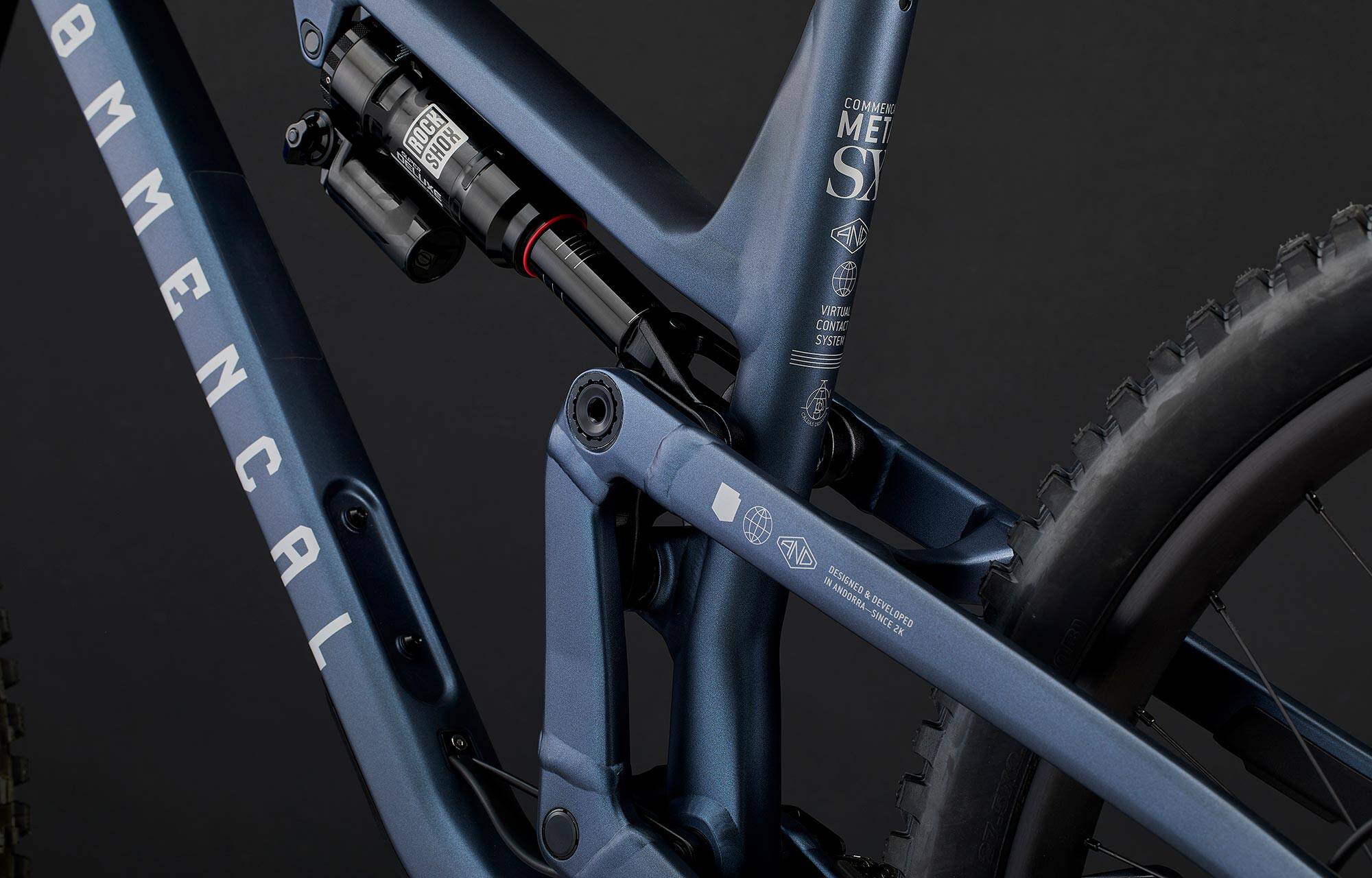COMMENCAL META SX V5 RACE SPARKLY BLUE image large number 6
