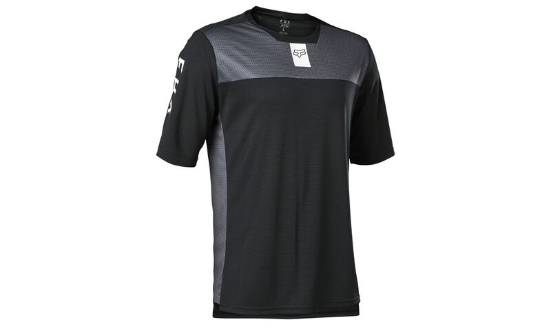 MAGLIA MANICHE CORTE FOX DEFEND BLACK