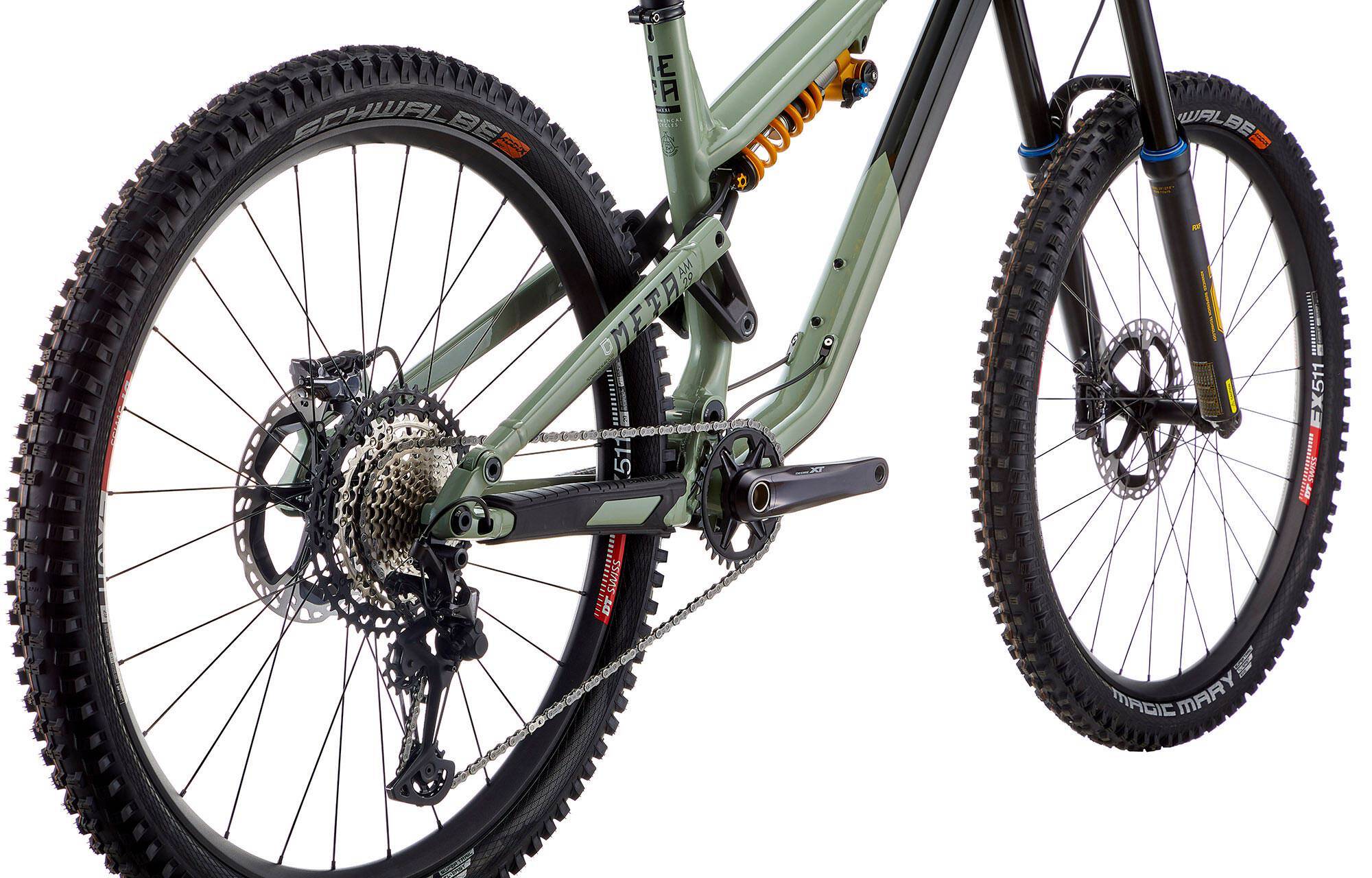 COMMENCAL META AM V4 OHLINS EDITION HERITAGE GREEN / DARK GREEN image large number 2