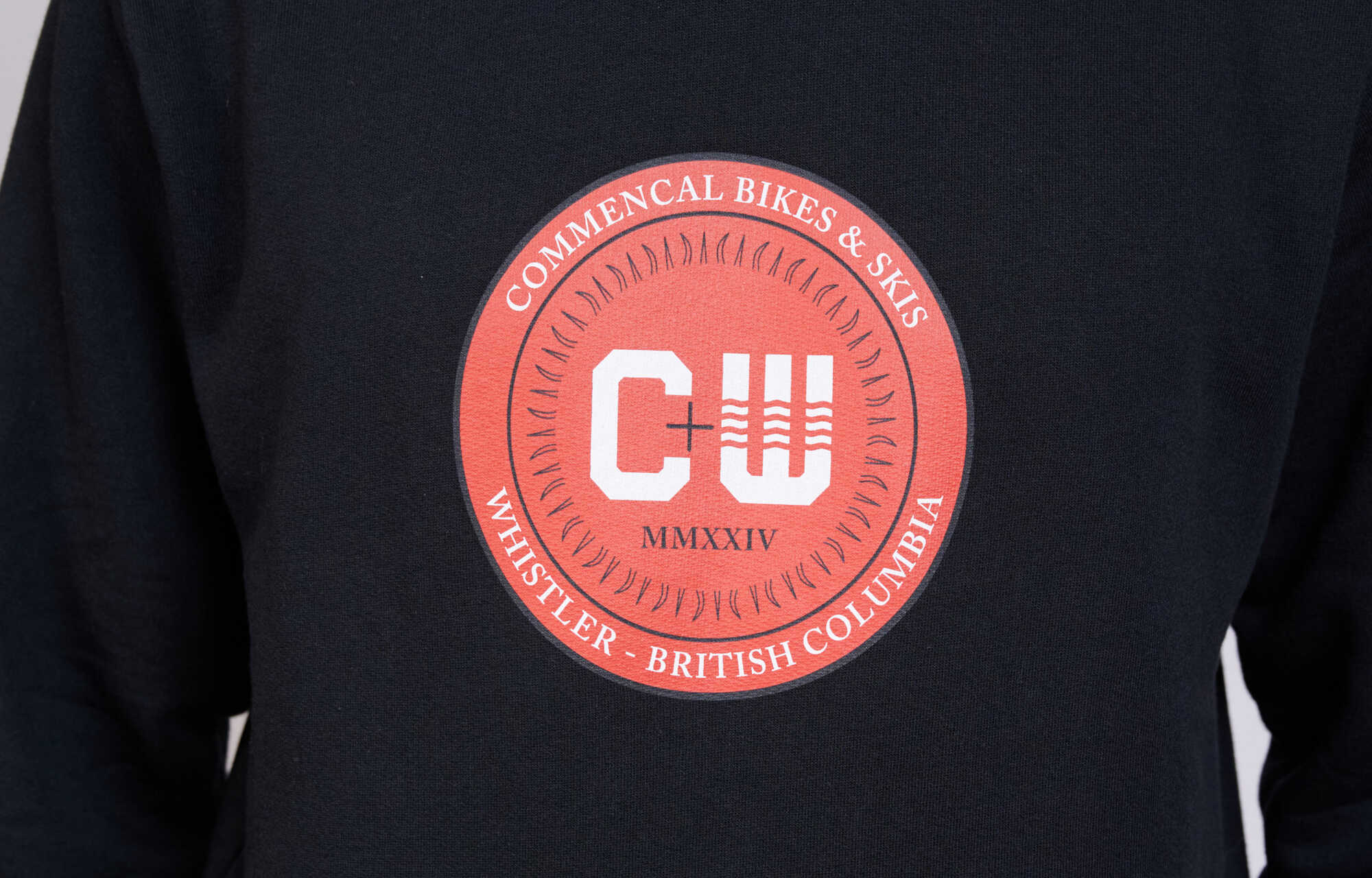 COMMENCAL x WHISTLER HOODIE BLACK image large number 3