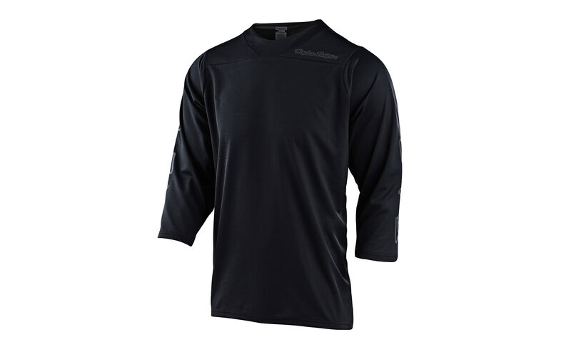TROY LEE DESIGNS RUCKUS 3/4 SLEEVE JERSEY - BLACK