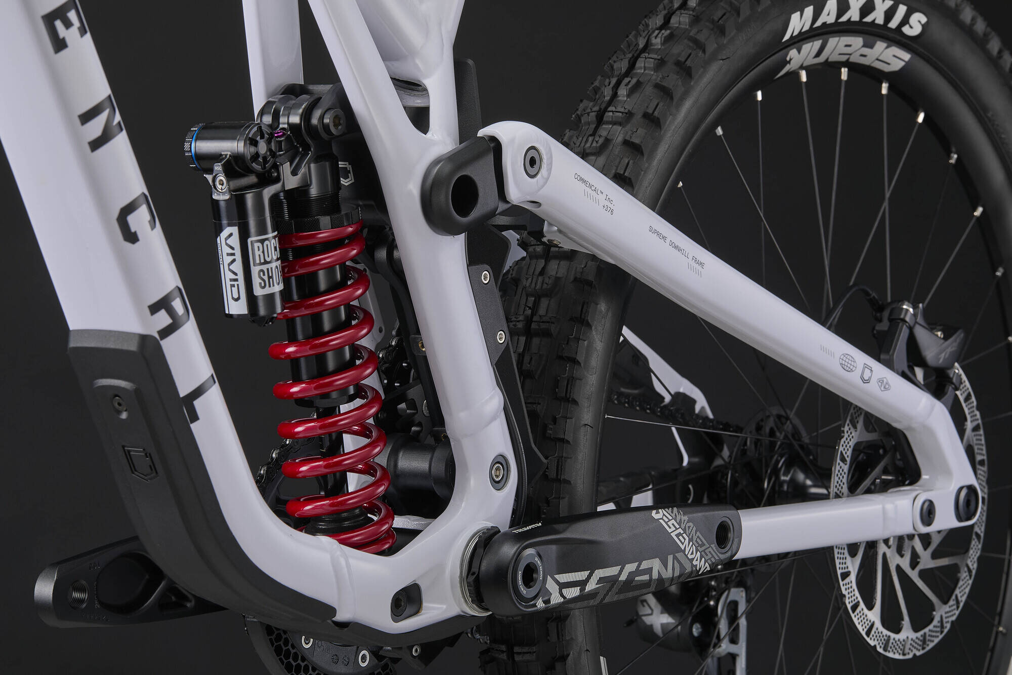 COMMENCAL SUPREME DH V5 XS PURE WHITE 2026 image large number 7