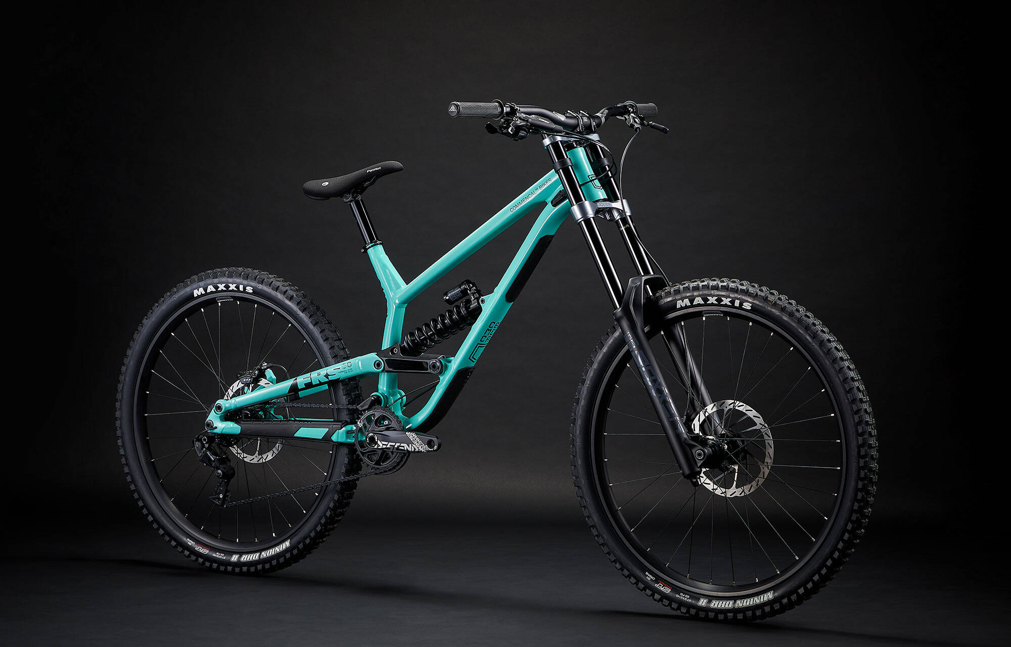 COMMENCAL FRS RIDE EMERALD GREEN image large number 1