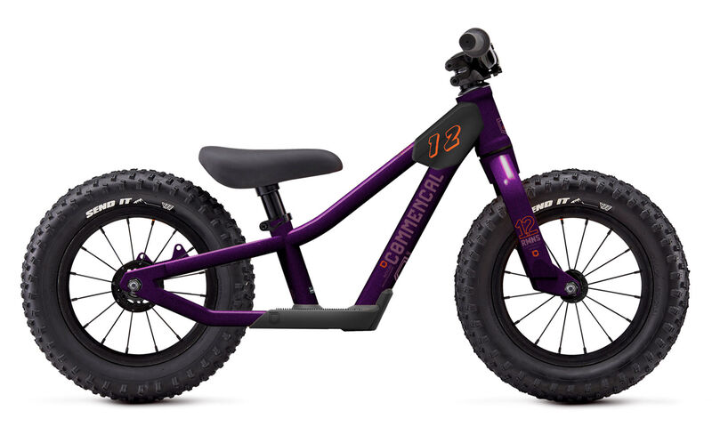 COMMENCAL RAMONES 12 PUSH BIKE PURPLE + REAR BRAKE KIT