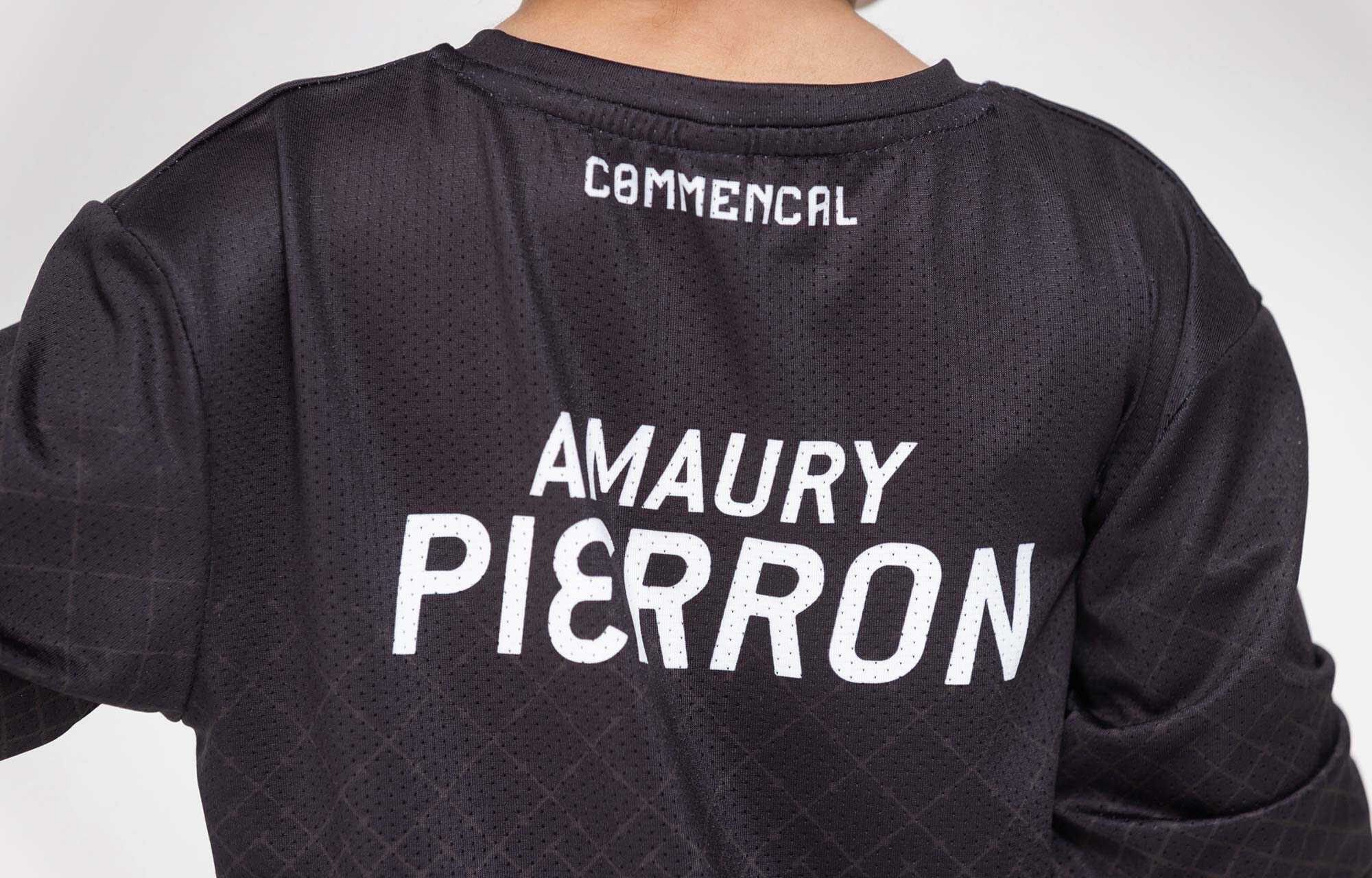 MAILLOT KID COMMENCAL AMAURY BLACK image large number 2