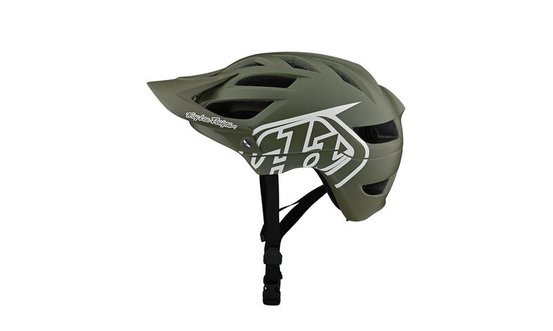 TROY LEE DESIGNS A1 HELMET - DRONE STEEL GREEN