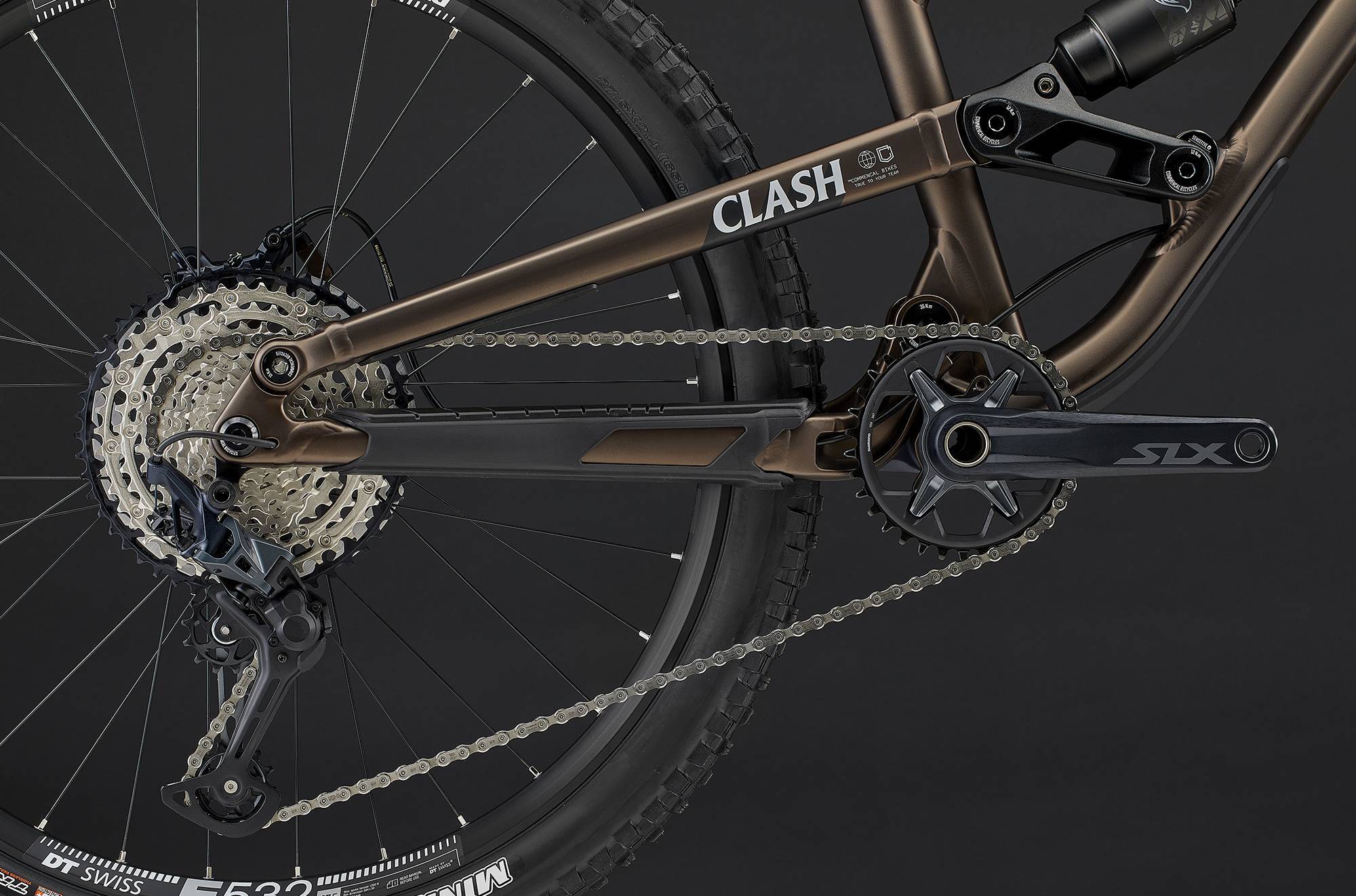 COMMENCAL CLASH ESSENTIAL FROZEN BROWN image large number 5
