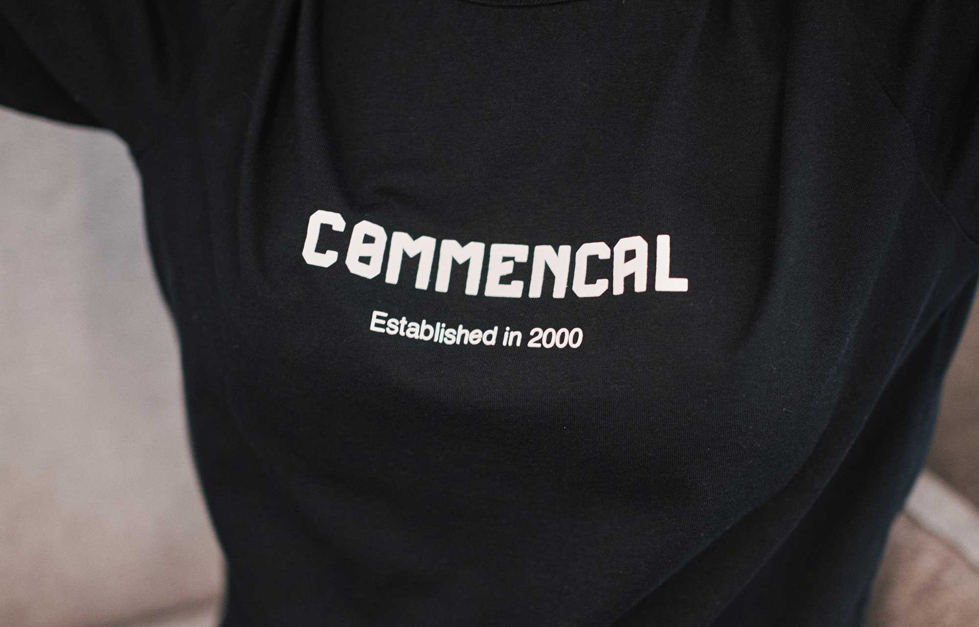 T-SHIRT COMMENCAL WOMEN CORPORATE BLACK image large number 3