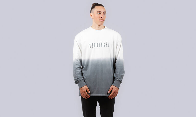T-SHIRT LONG SLEEVES COMMENCAL BLEACHED GREY