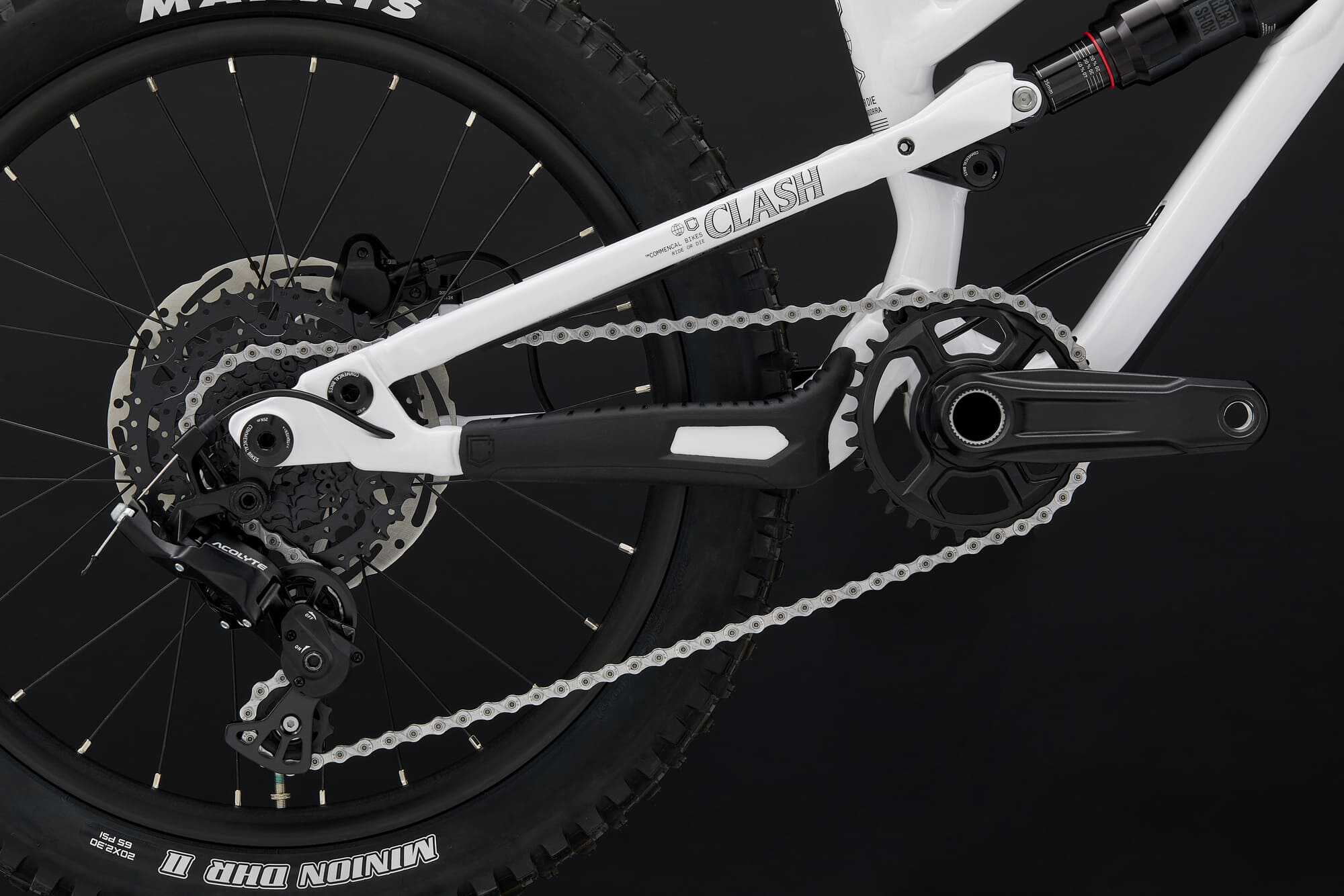 COMMENCAL CLASH 20 PURE WHITE 2026 image large number 5