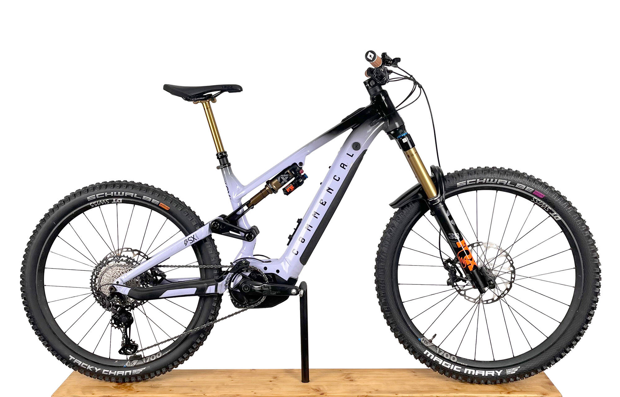 COMMENCAL META POWER SX BOSCH SIGNATURE LIGHT PURPLE / BLACK - M (22180802) 3150 km image number null