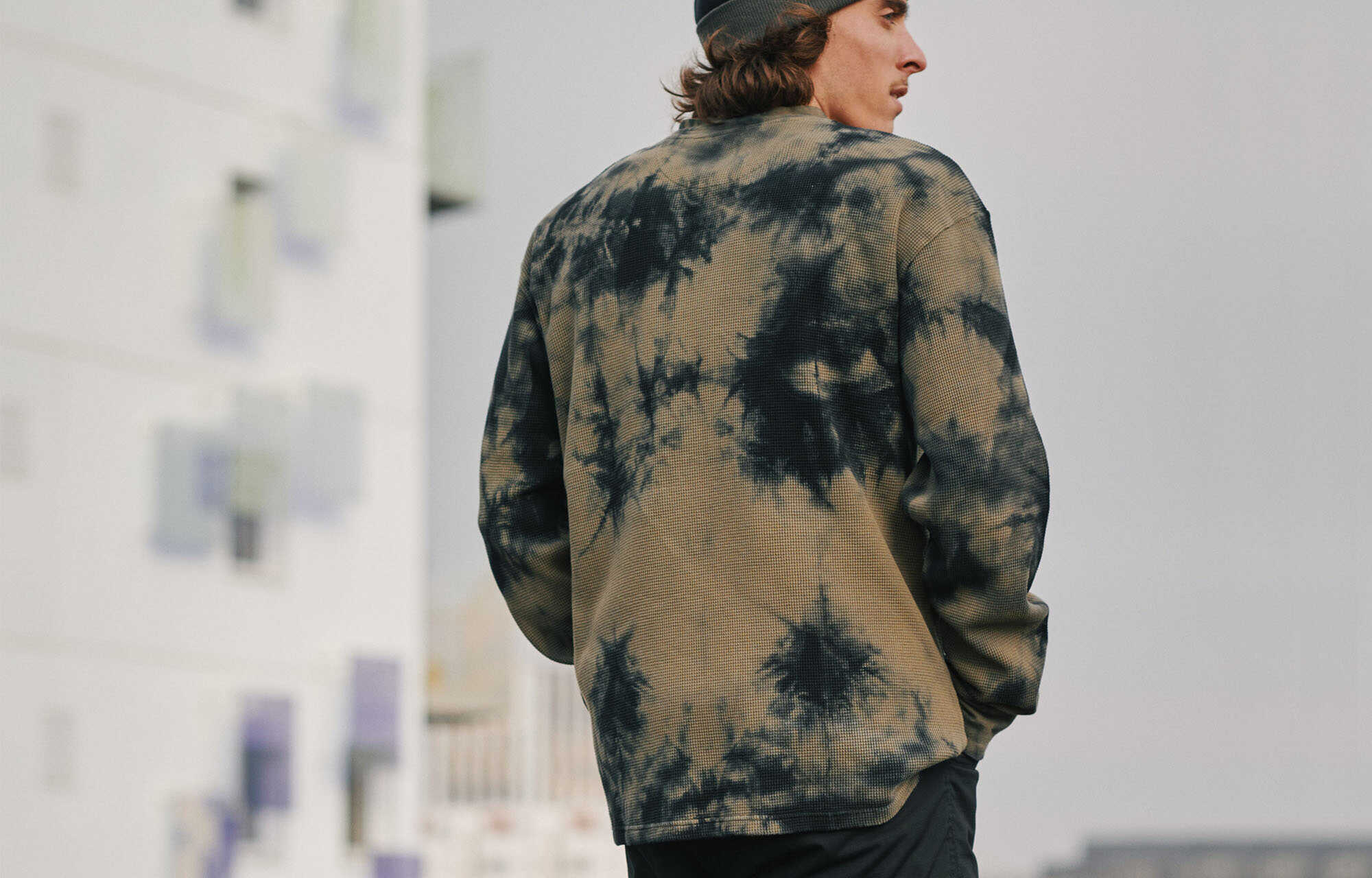 COMMENCAL LOOSE FIT SWEATER TIE DYE GREEN image large number 1