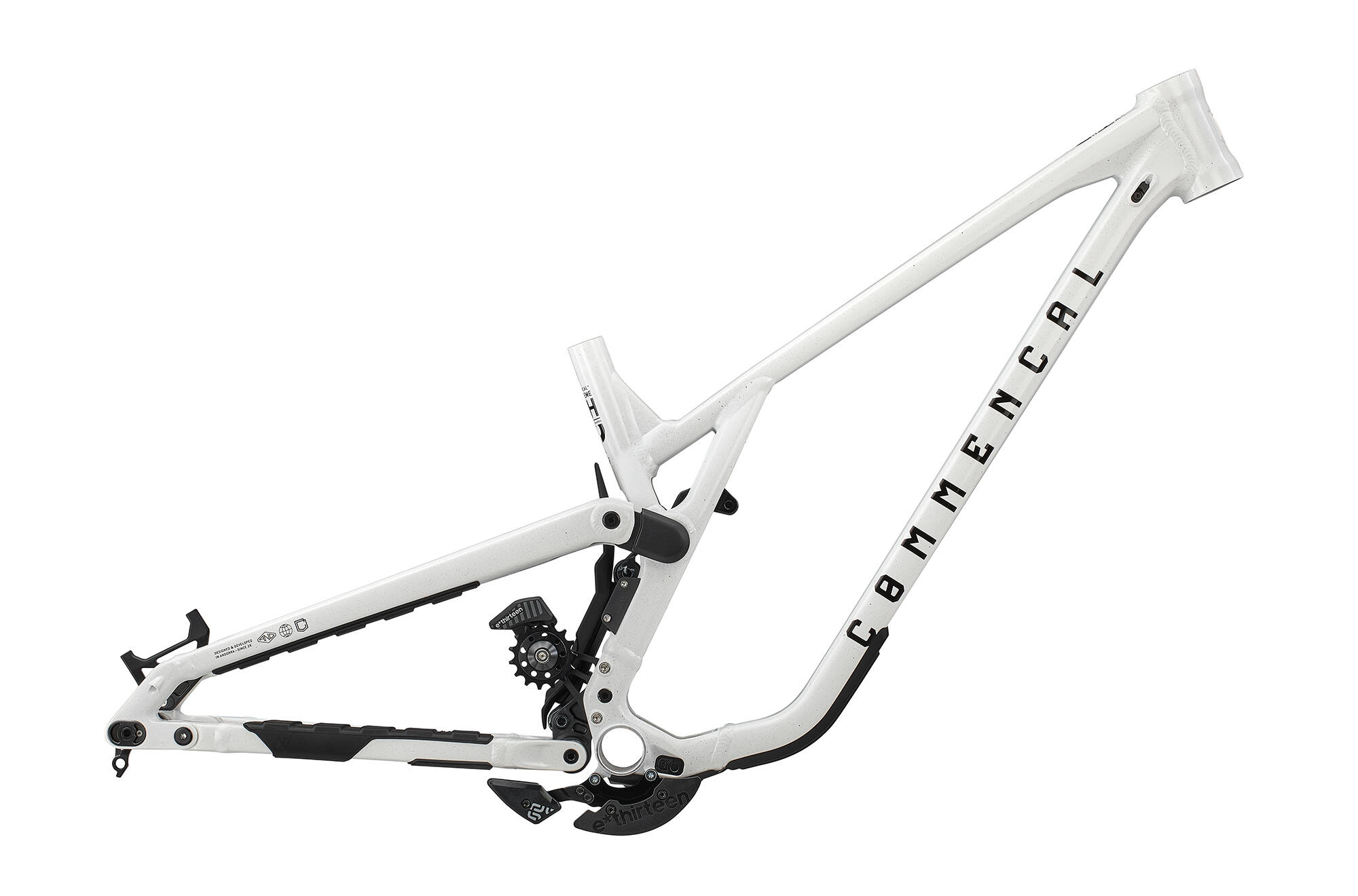 FRAME COMMENCAL SUPREME DH V5 GLITTERY WHITE image cover number 0