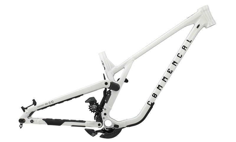 FRAME COMMENCAL SUPREME DH V5 GLITTERY WHITE