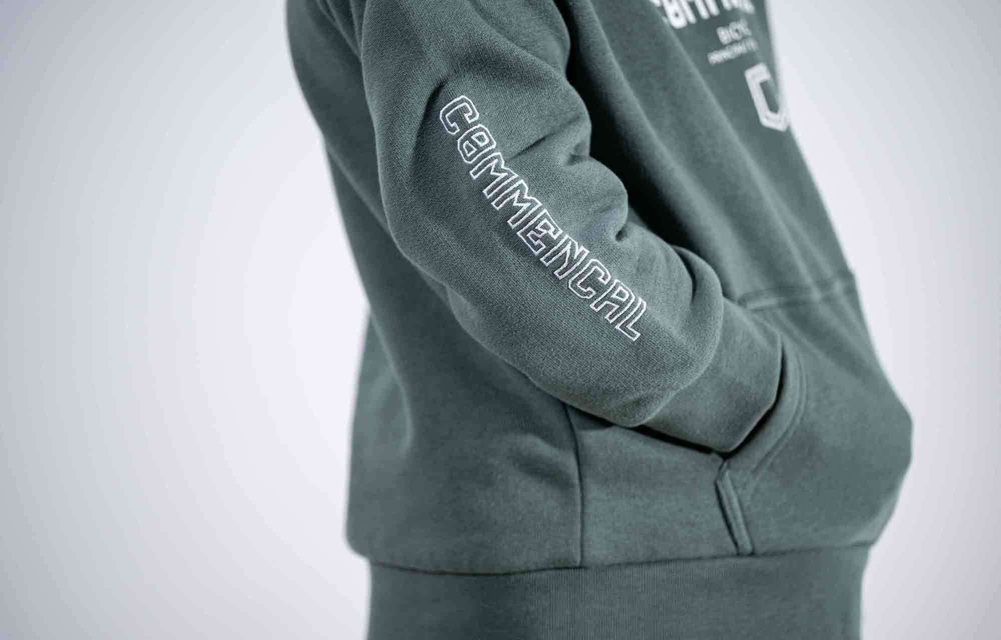SUDADERA COMMENCAL KIDS CORPORATE SWAMP image large number 4