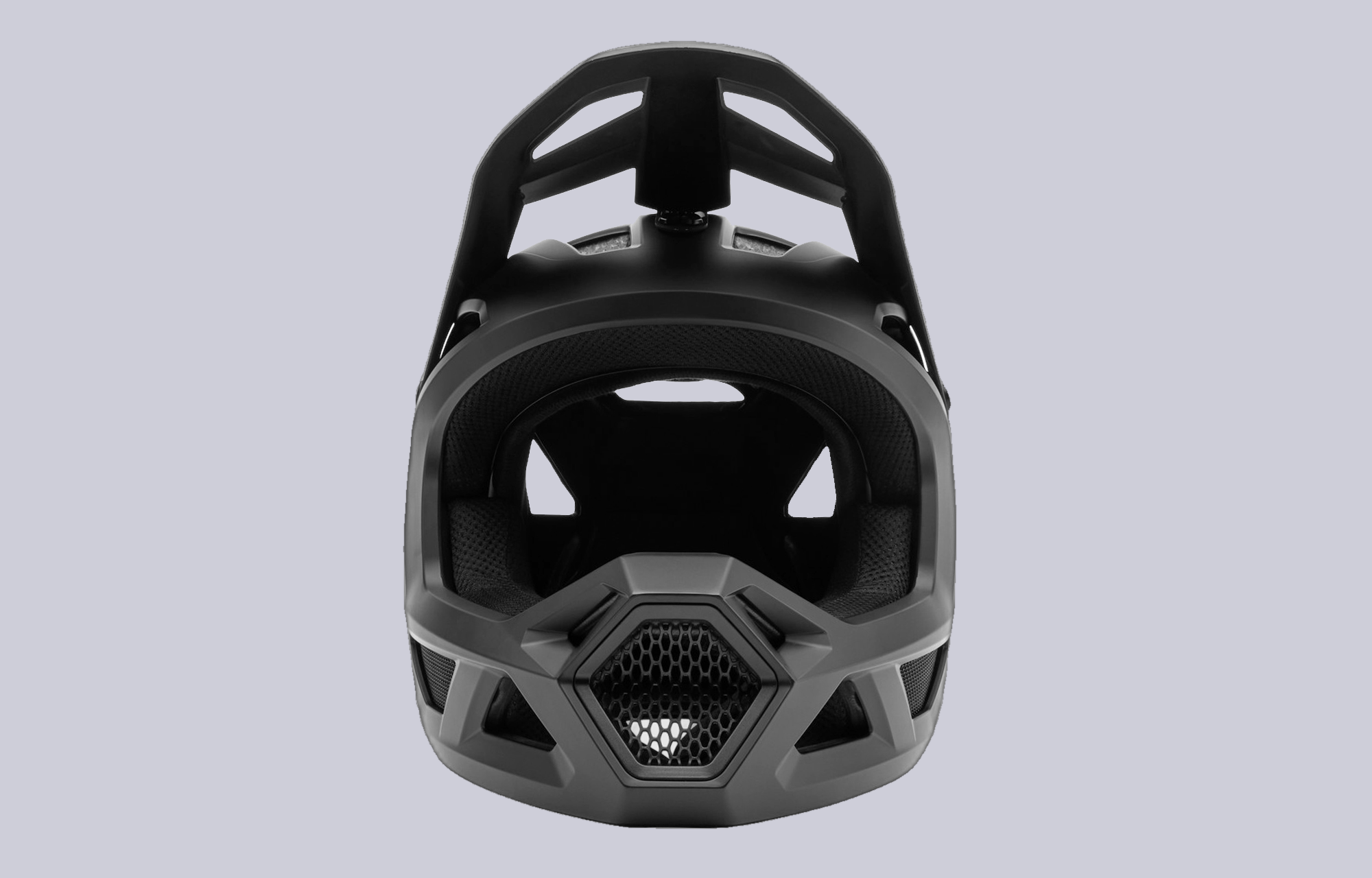 FOX RAMPAGE MATTSCHWARZER HELM CE/CPSC image large number 1