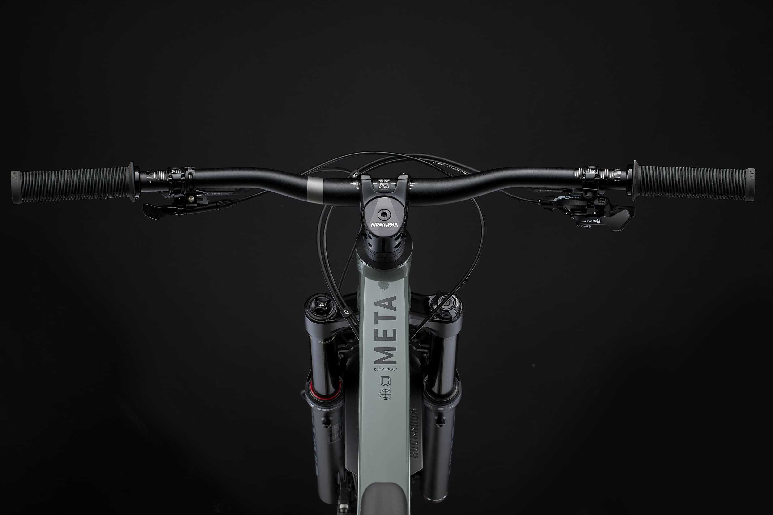 COMMENCAL META V5 RIDE PYRITE GREY image large number 3