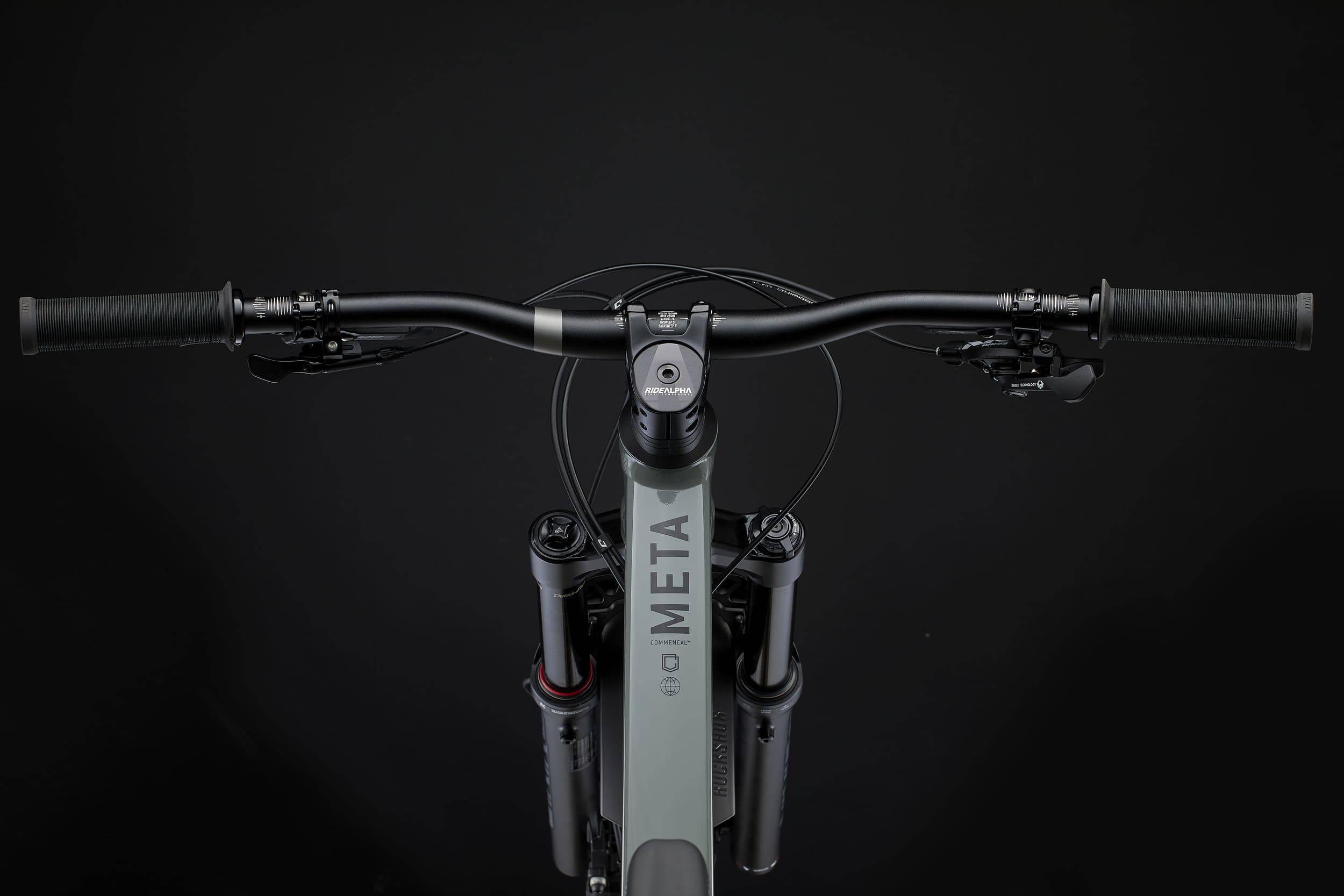 COMMENCAL META V5 RIDE PYRITE GREY image large number 3