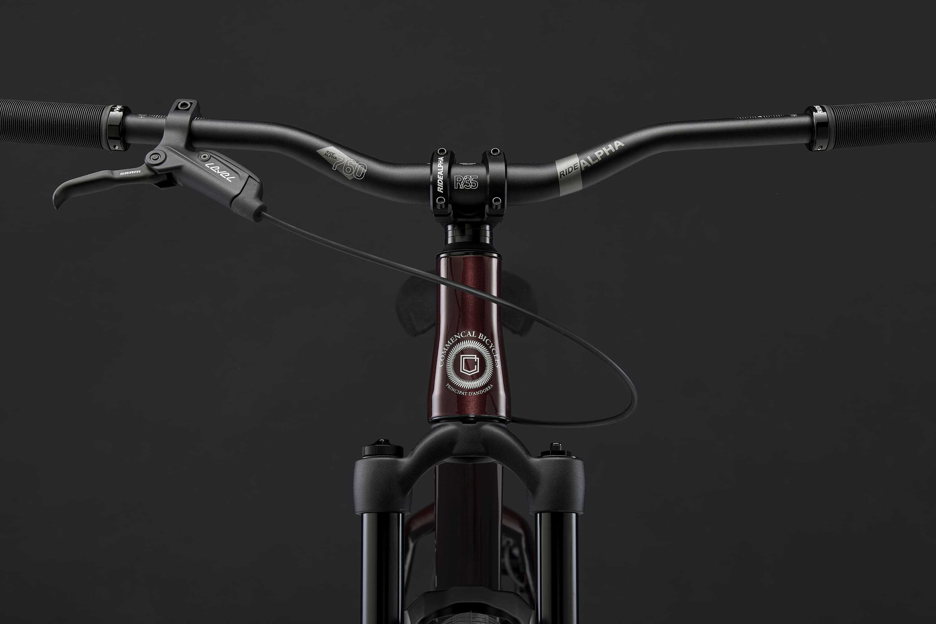 COMMENCAL ABSOLUT BURGUNDY 2025 image large number 4