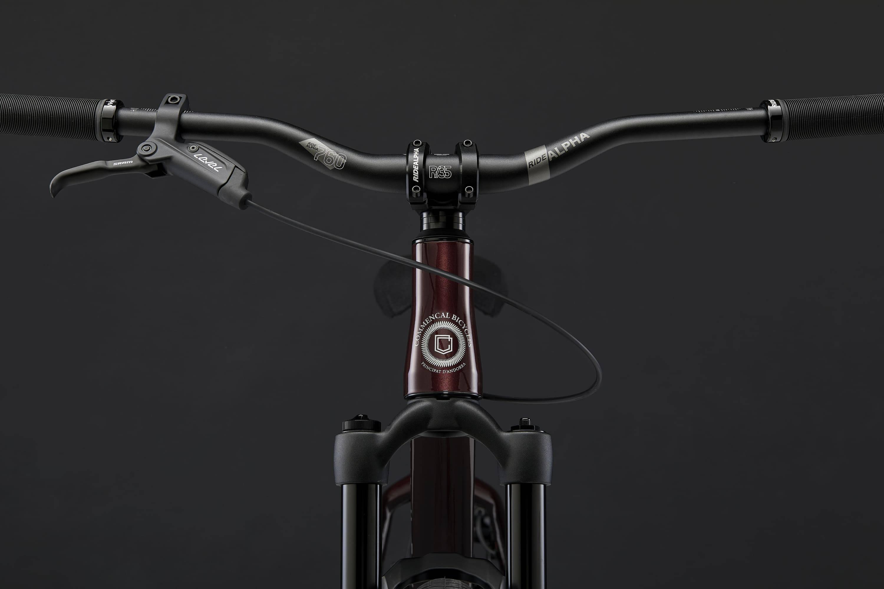 COMMENCAL ABSOLUT BURGUNDY 2025 image large number 4