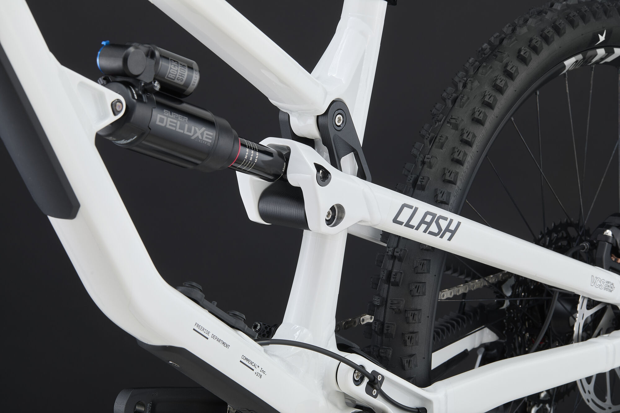 COMMENCAL CLASH V3 ROCKSHOX PURE WHITE 2027
