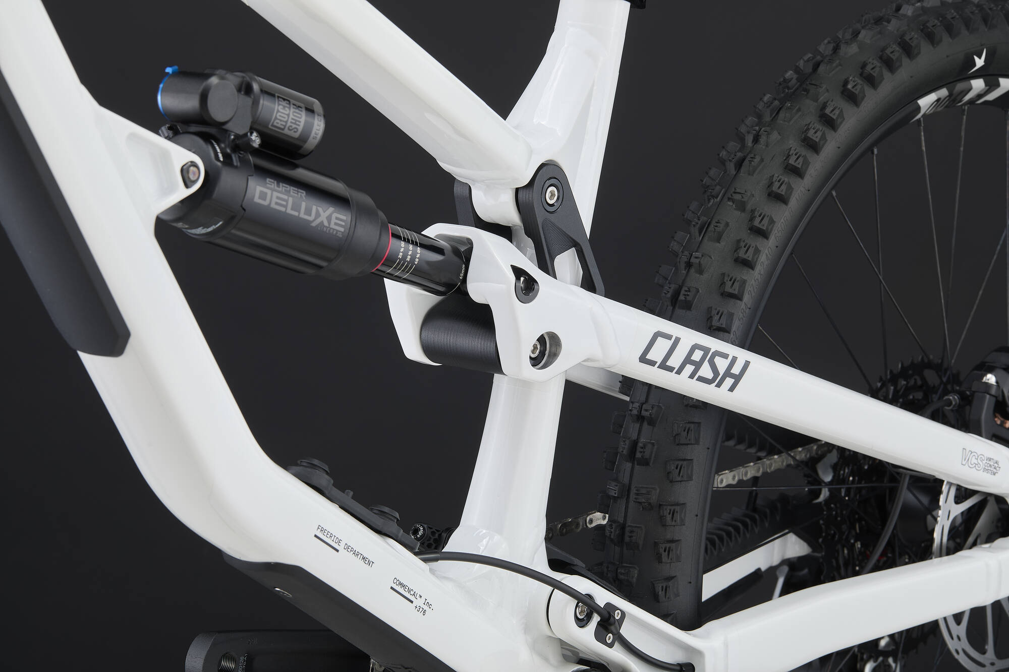 COMMENCAL CLASH V3 ROCKSHOX PURE WHITE 2027 image large number 8