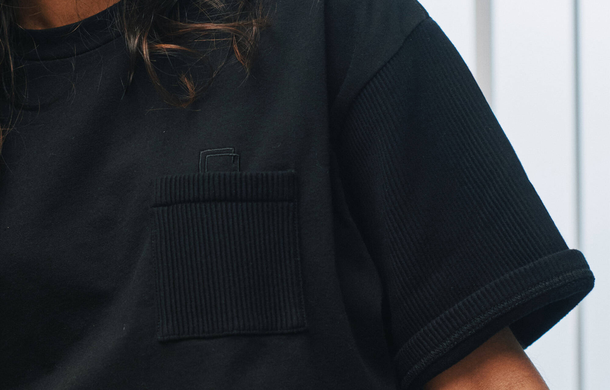 T-SHIRT COMMENCAL ESSENTIAL POCKET BLACK image large number 3