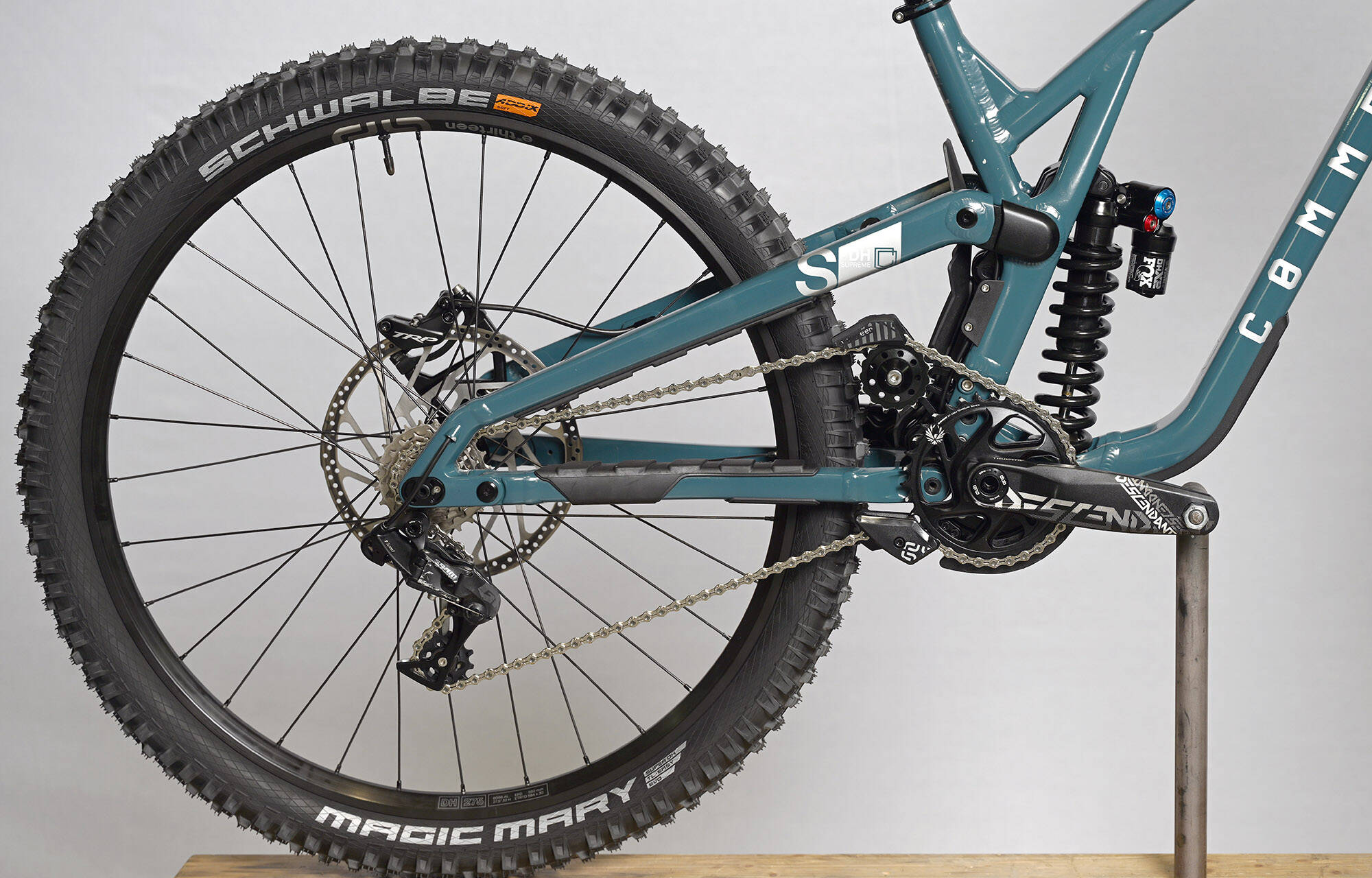 COMMENCAL SUPREME DH V5 ESSENTIAL AQUA BLUE - M (23150102) image large number 0
