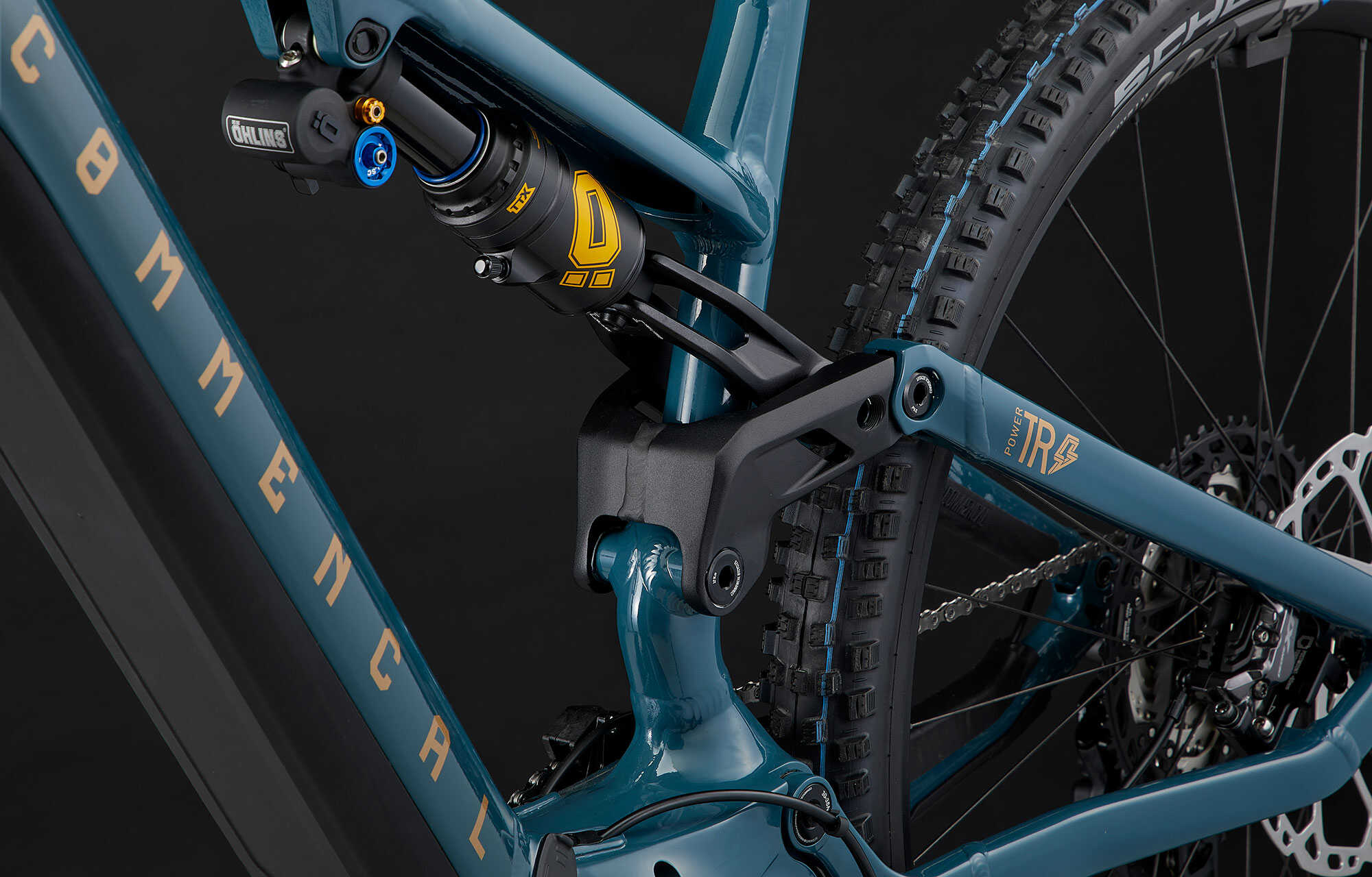 COMMENCAL META POWER TR BOSCH OHLINS EDITION AQUA BLUE image large number 3