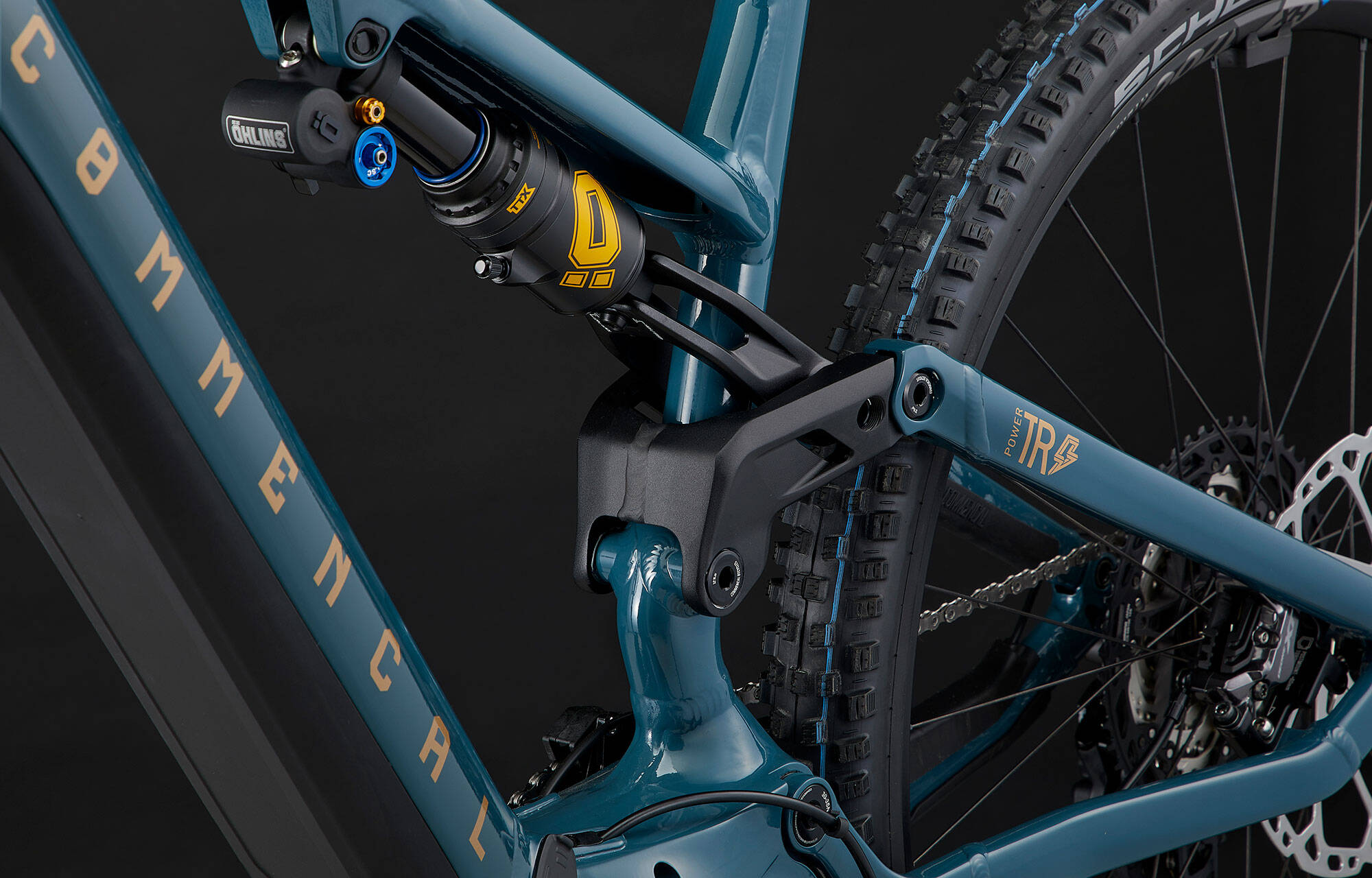 COMMENCAL META POWER TR BOSCH OHLINS EDITION AQUA BLUE image large number 3
