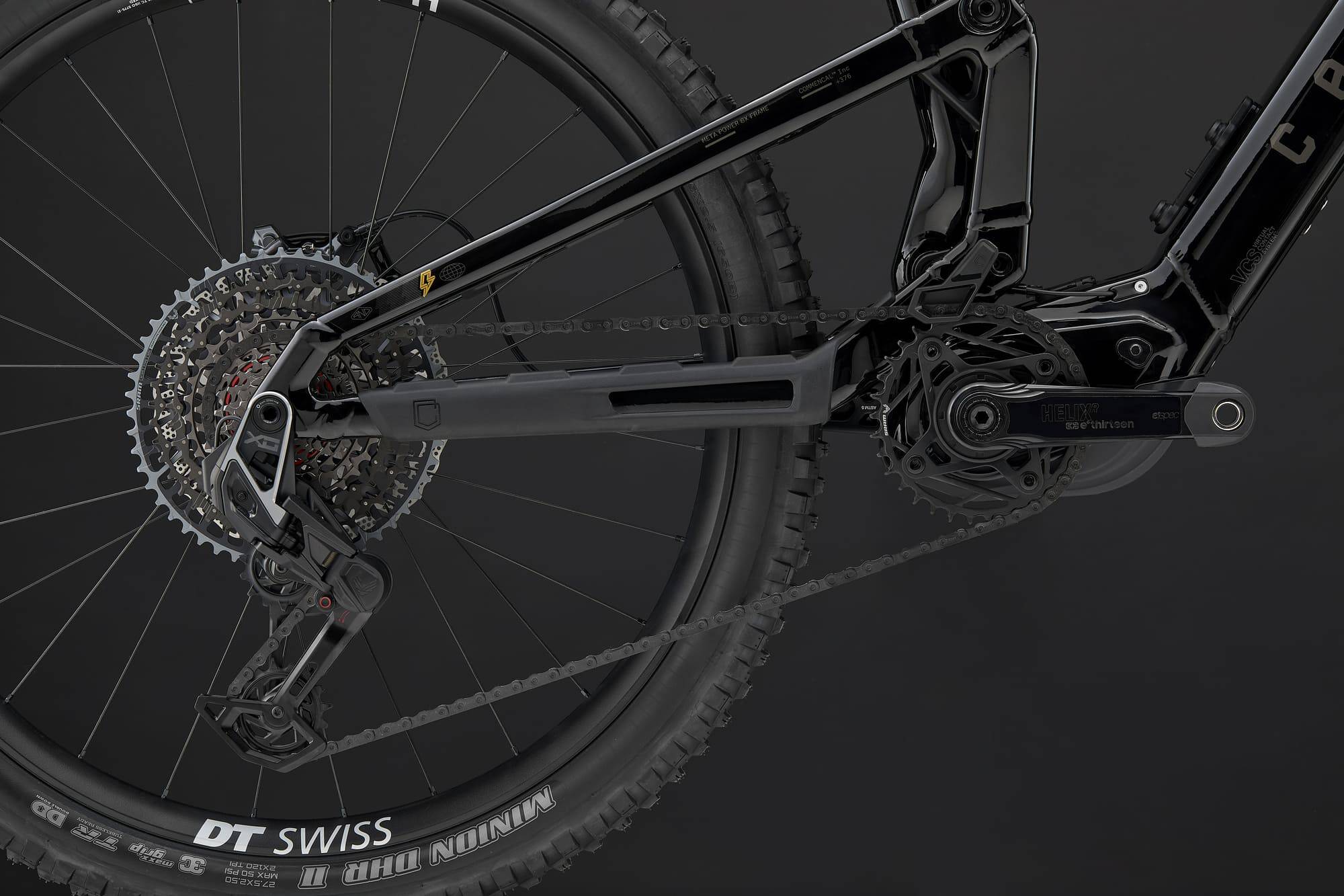 COMMENCAL META POWER SX AVINOX PODIUM PURE BLACK 2027 image large number 5