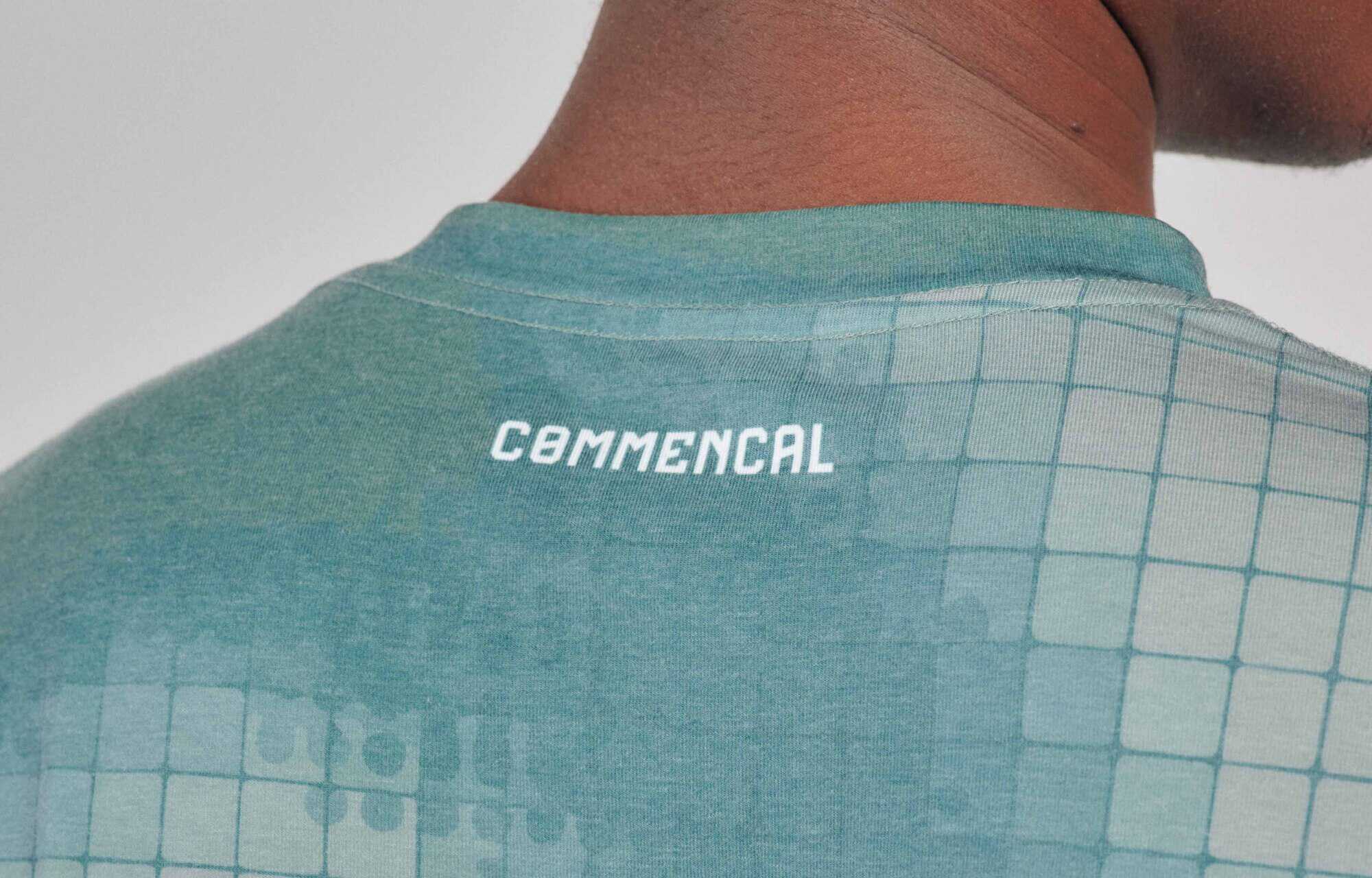 COMMENCAL KURZARM SOFTECH TRIKOT CAMO GRID GREEN image large number 4