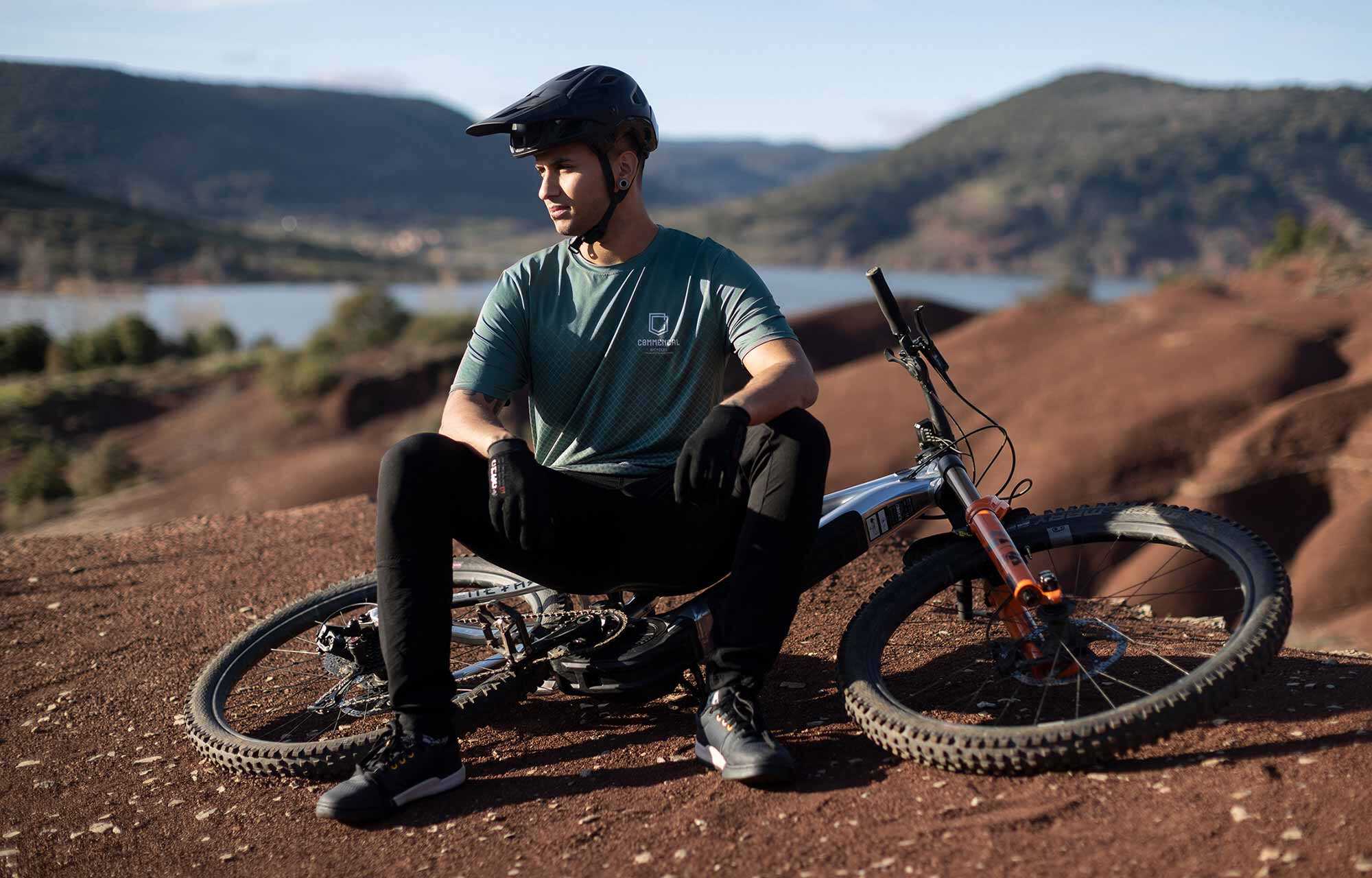 MAILLOT MANCHES COURTES COMMENCAL GREEN image large number 2