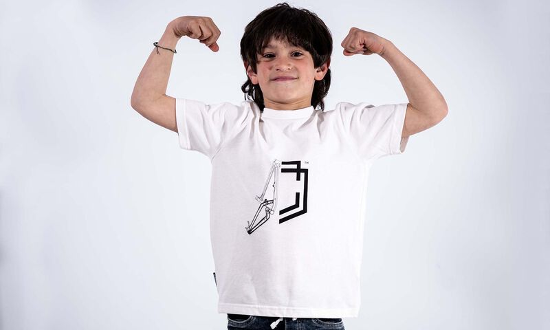 COMMENCAL KIDS FRAME T-SHIRT ECRU