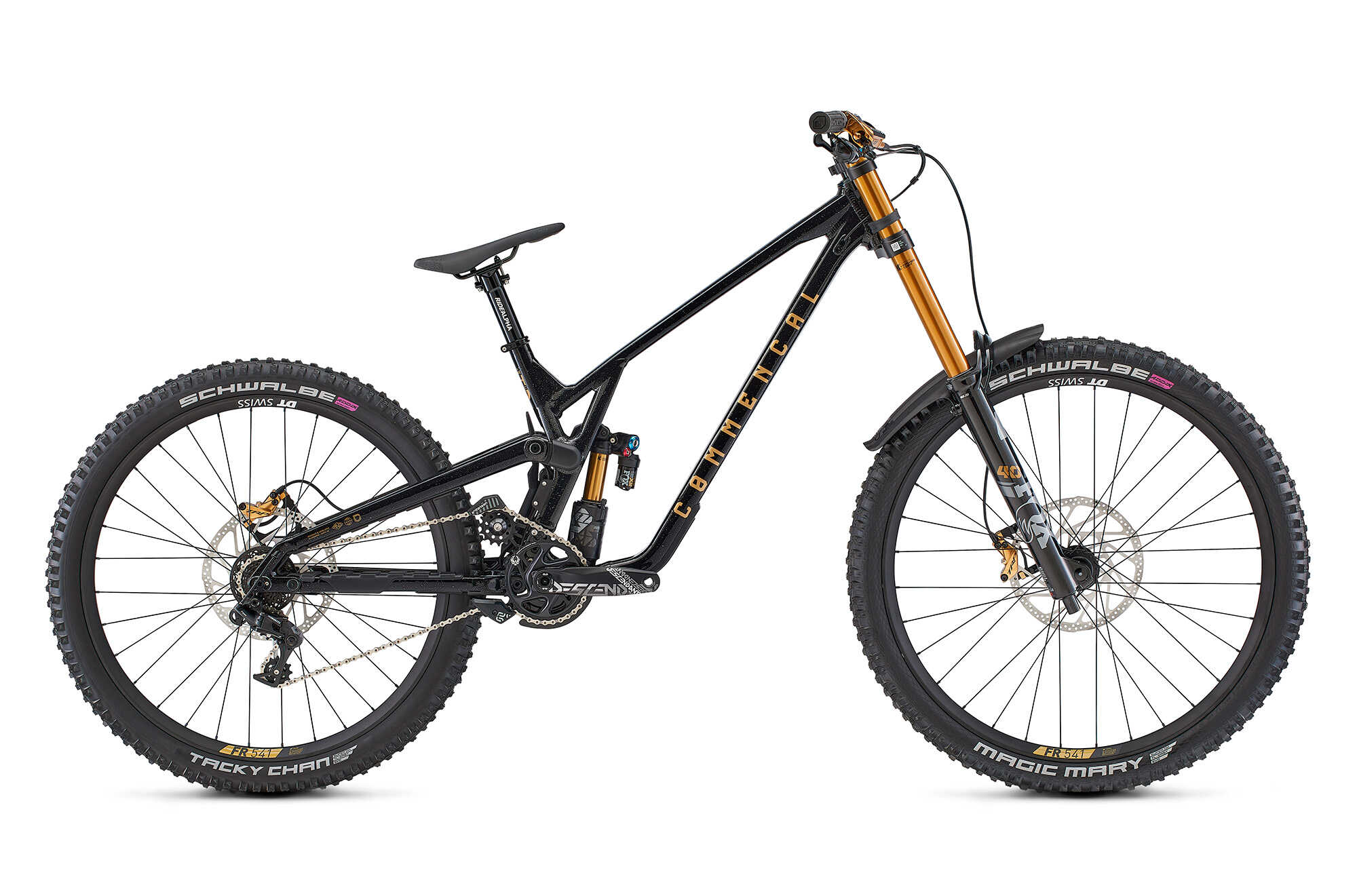 COMMENCAL SUPREME DH V5 SIGNATURE LTD GLITTERY BLACK 2025 image number null