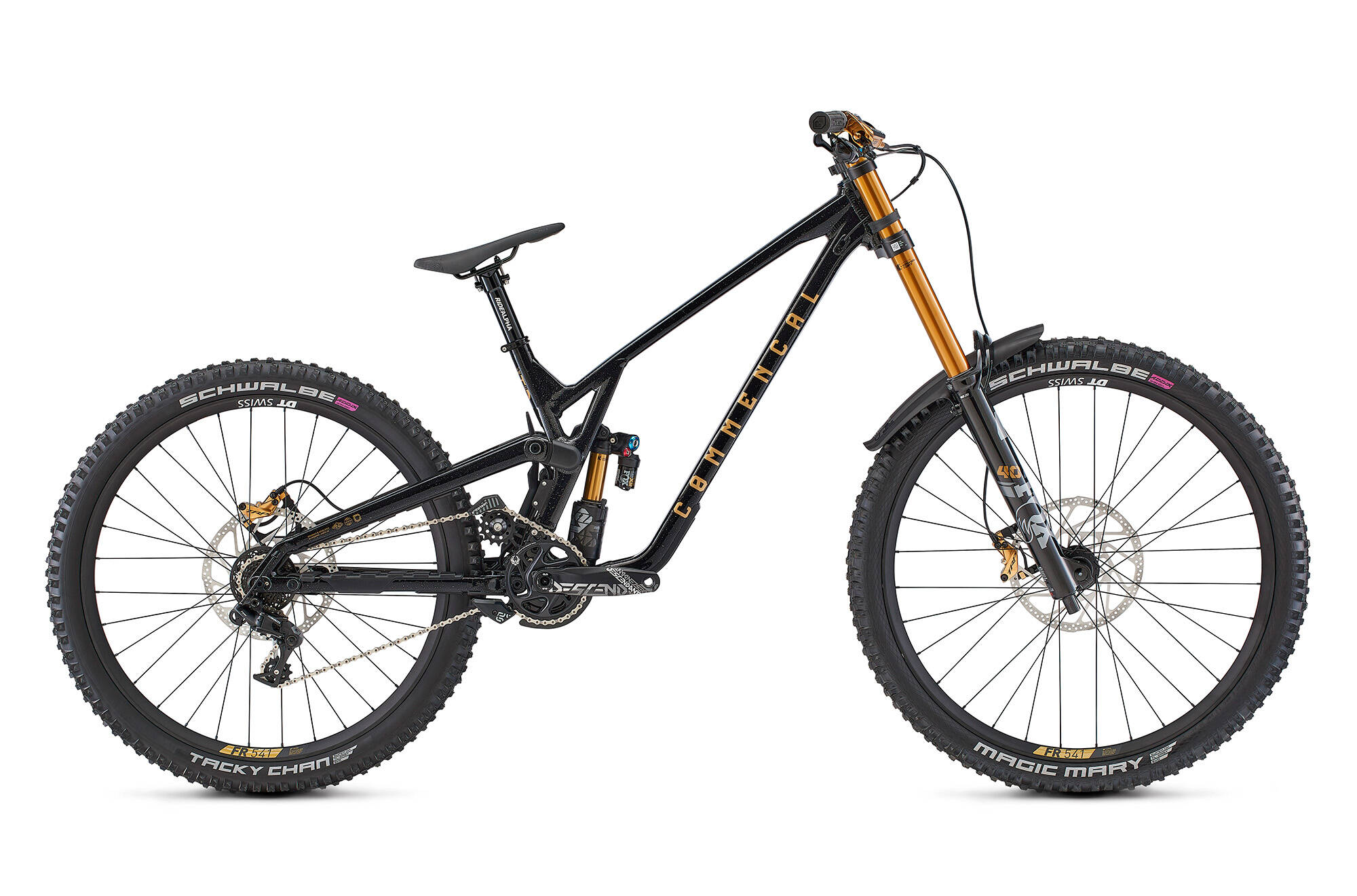 COMMENCAL SUPREME DH V5 SIGNATURE LTD GLITTERY BLACK 2025 image number null