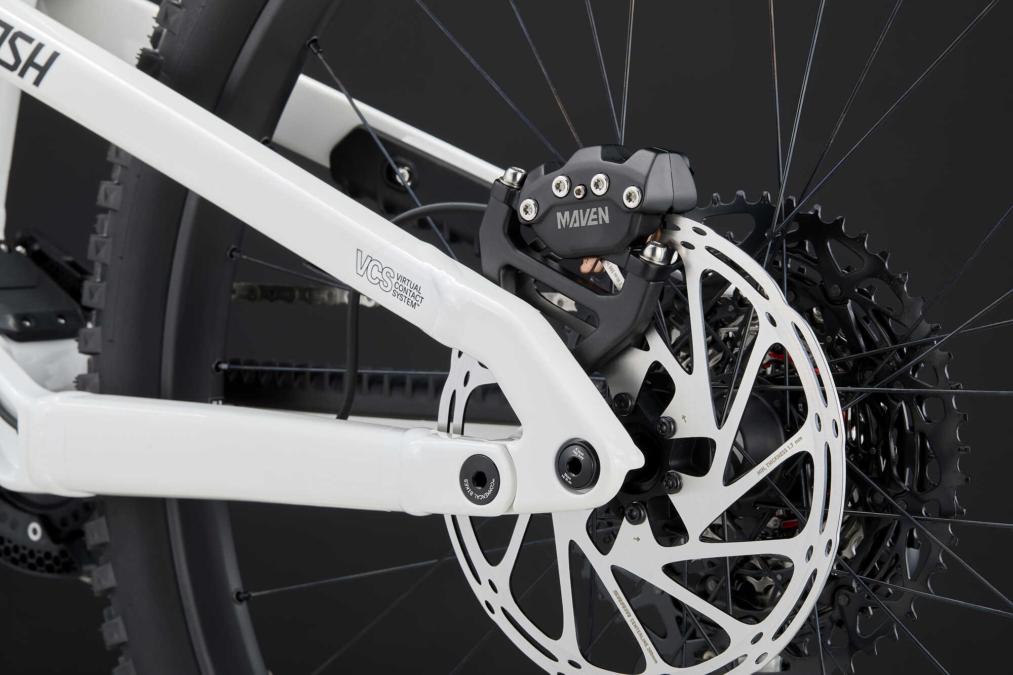 COMMENCAL CLASH V3 ROCKSHOX PURE WHITE 2027 image large number 7