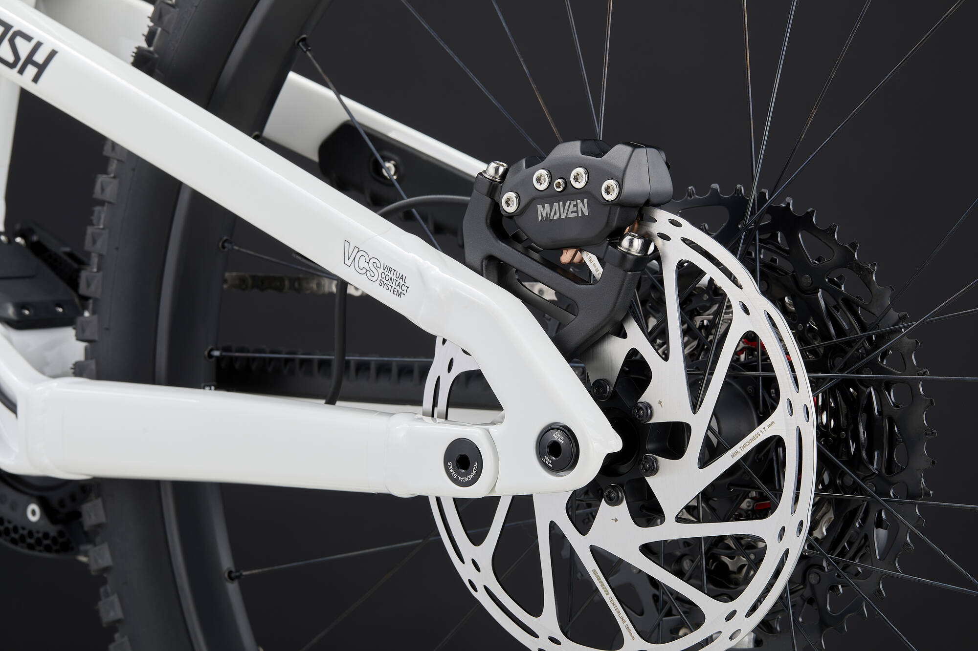 COMMENCAL CLASH V3 ROCKSHOX PURE WHITE 2027 image large number 7