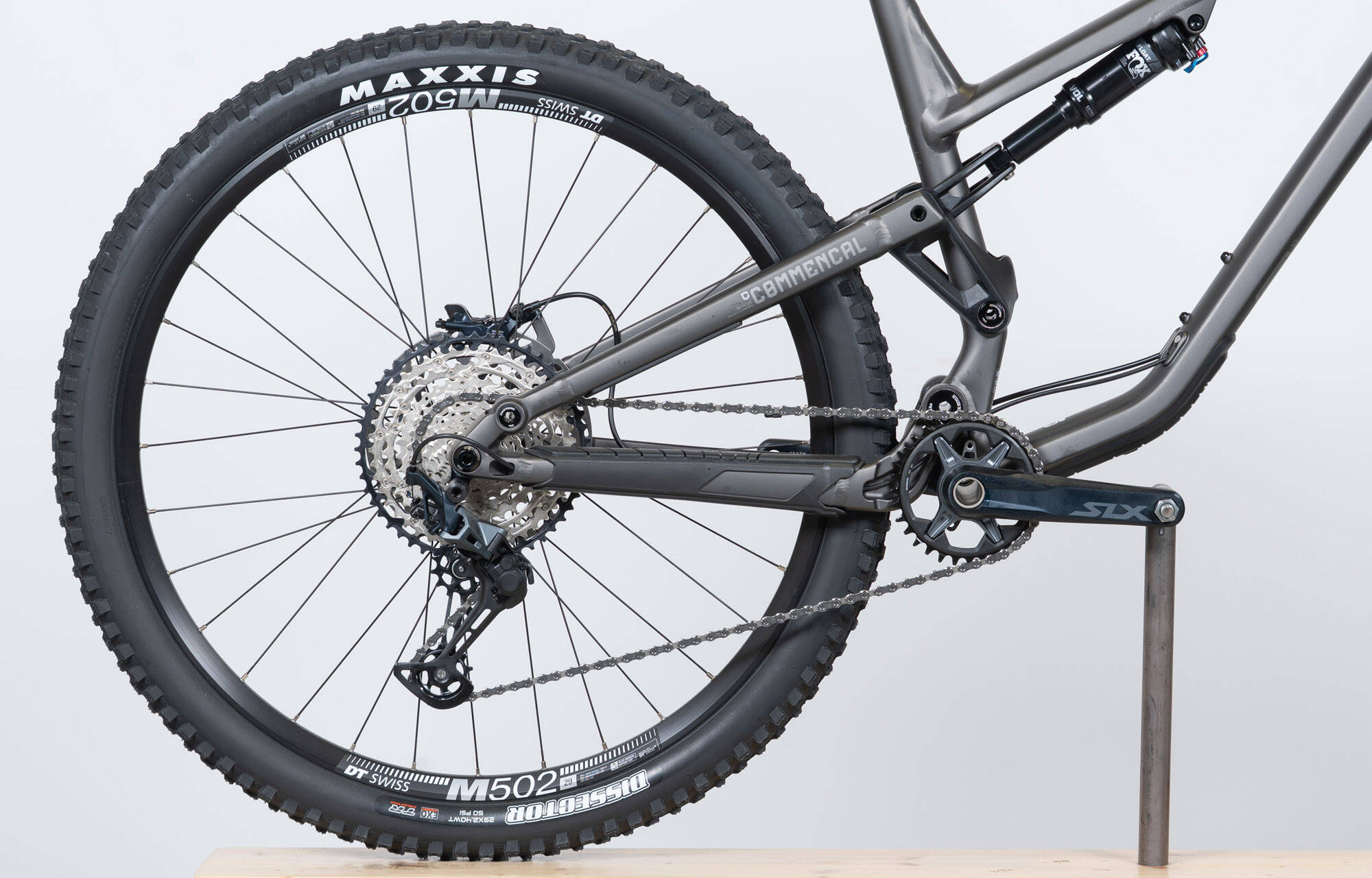 COMMENCAL META TR V4 ESSENTIAL DARK SLATE - XL (22120204) image large number 0
