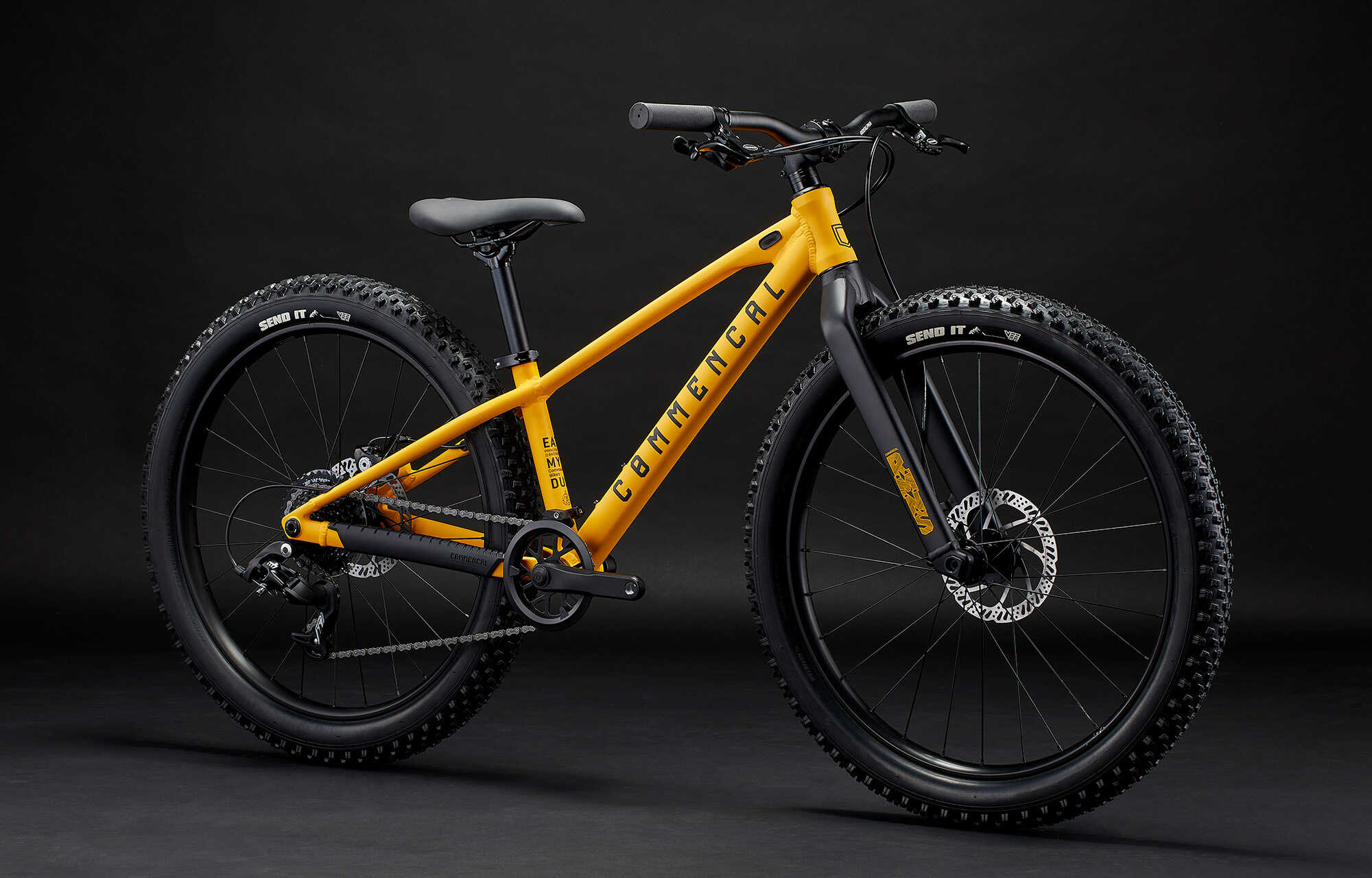 COMMENCAL RAMONES 24 TRIGGER SHIFTER OHLINS YELLOW image large number 1