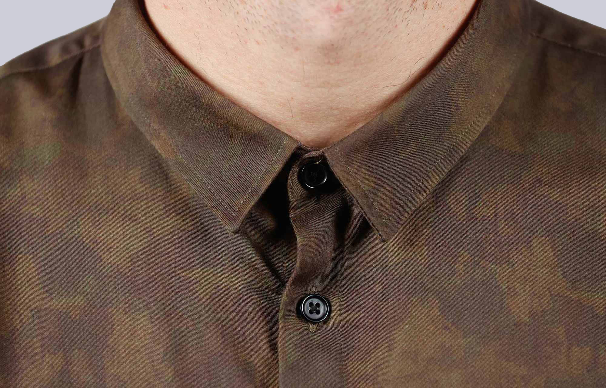 CHEMISE COMMENCAL MANCHES COURTES LEGERE CAMO/KHAKI image large number 1
