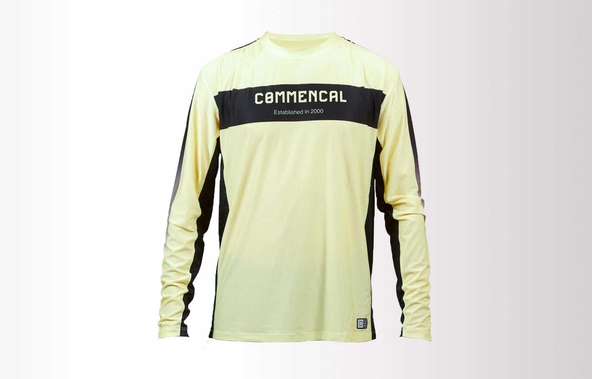 MAILLOT COMMENCAL LIGHTECH MANCHES LONGUES RACE LIGHT YELLOW image cover number 0